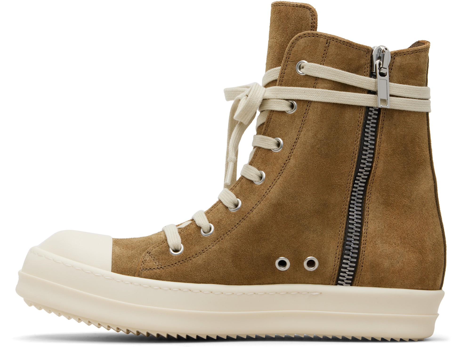 Rick Owens - Baskets beiges - Temple