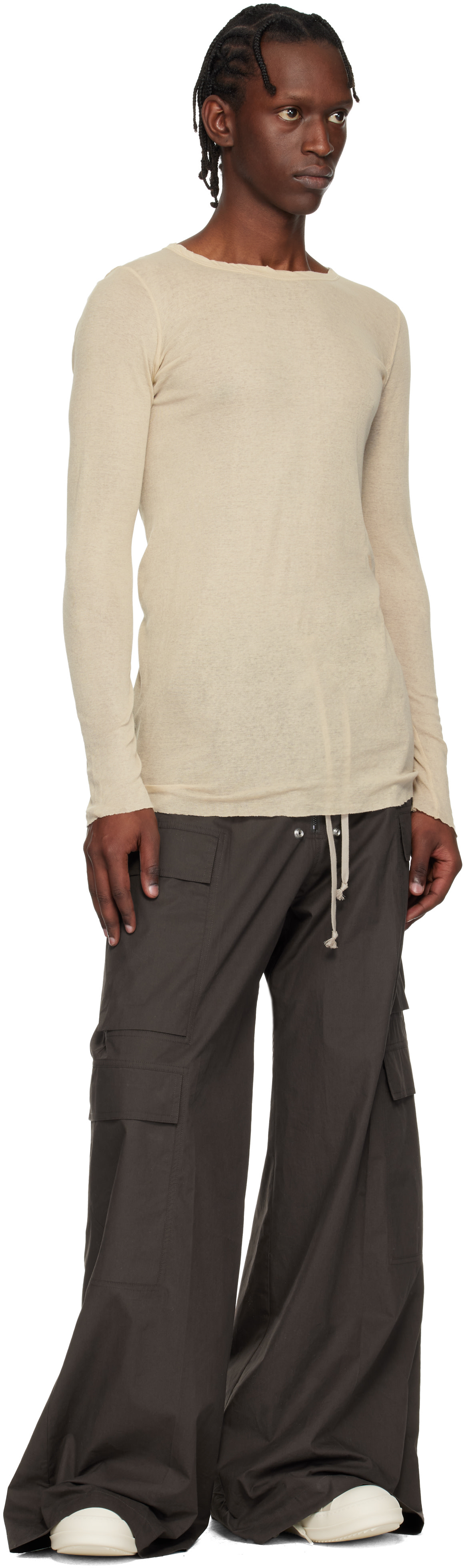 Rick Owens - Baskets beige - Temple