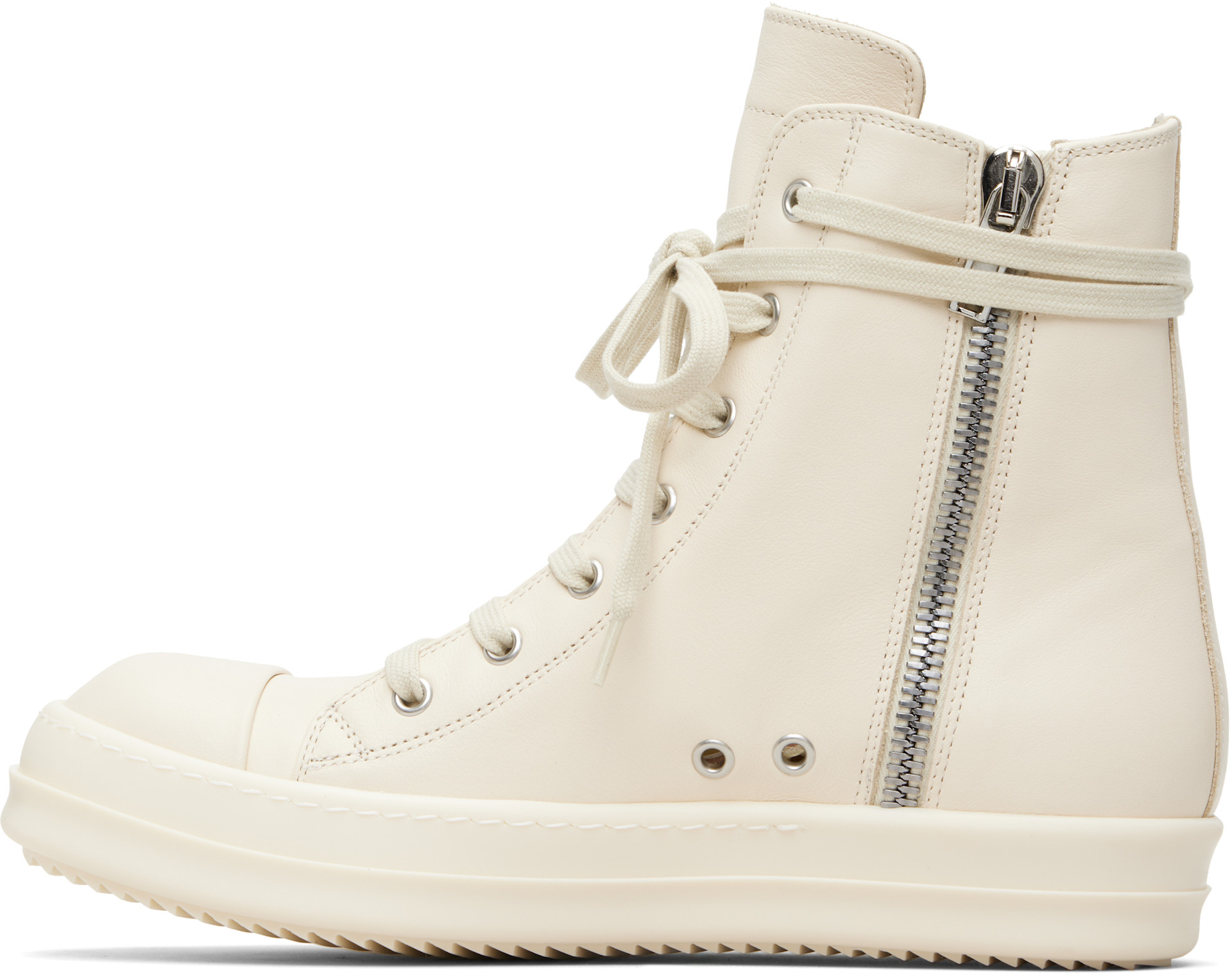 Rick Owens - 오프 화이트 템플 스니커즈