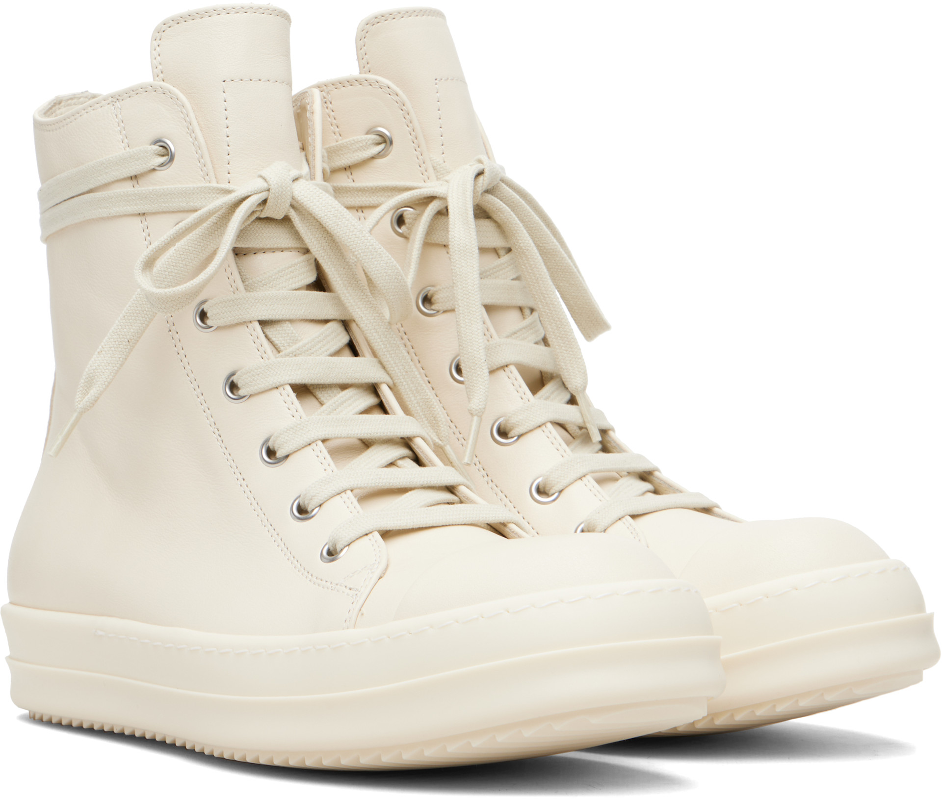 Rick Owens - 오프 화이트 템플 스니커즈