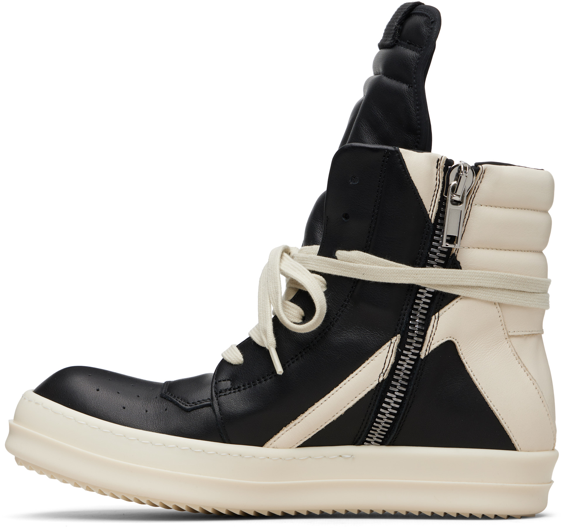 Black Temple Geobasket Sneakers