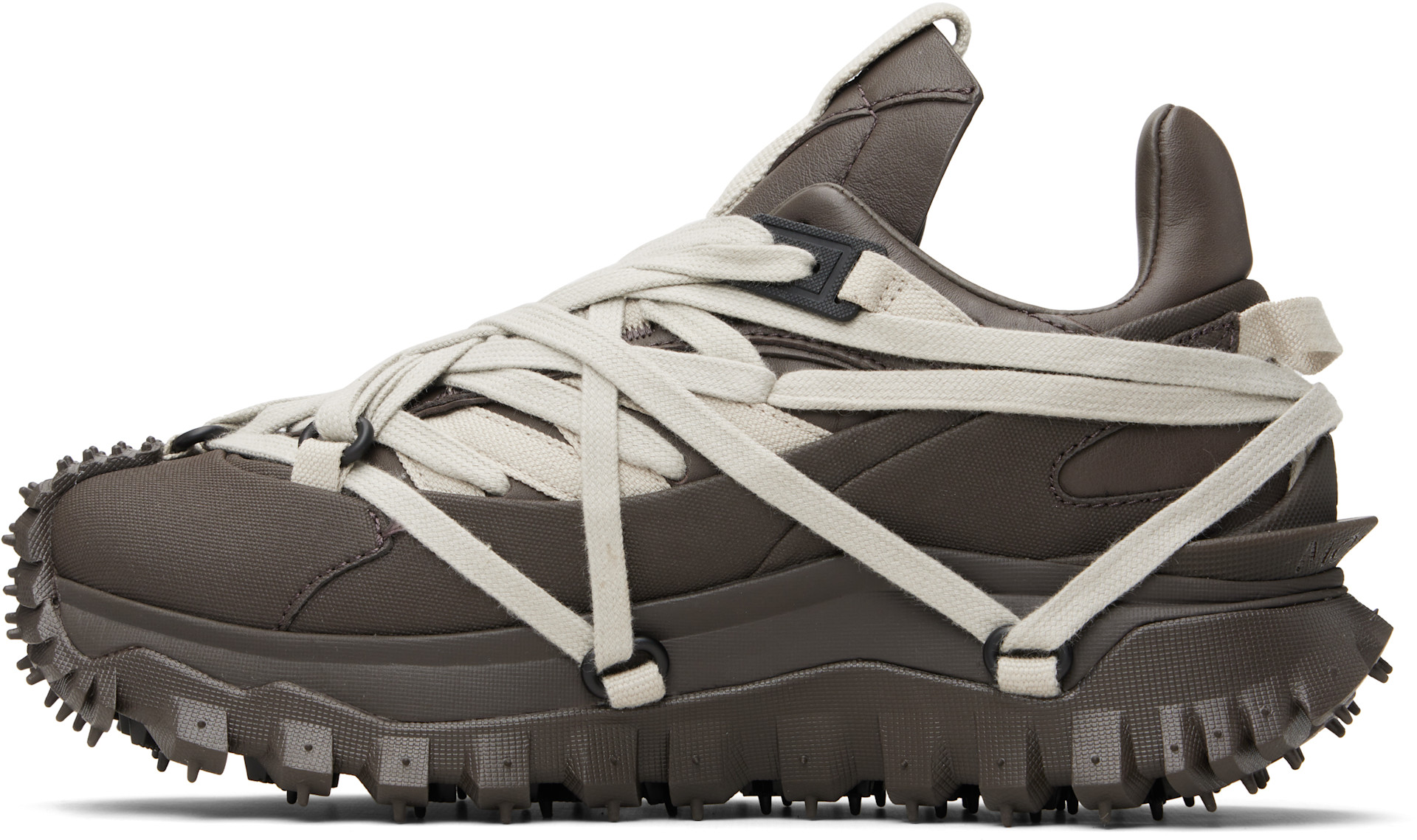 Rick Owens: Moncler + Rick Owens グレー Trailgrip Megalace