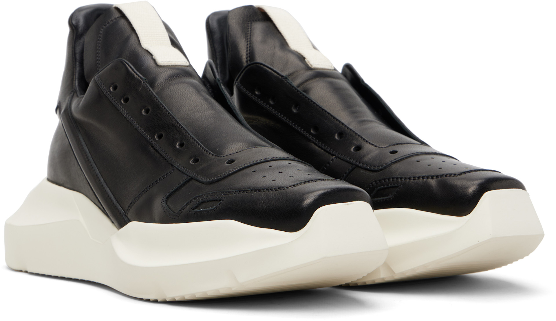 Rick Owens - 블랙 템플 게스 러너 스니커즈
