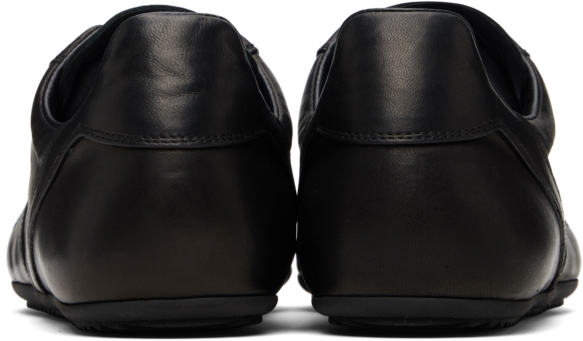 Rick Owens - 블랙 템플 미니멀 스니커즈