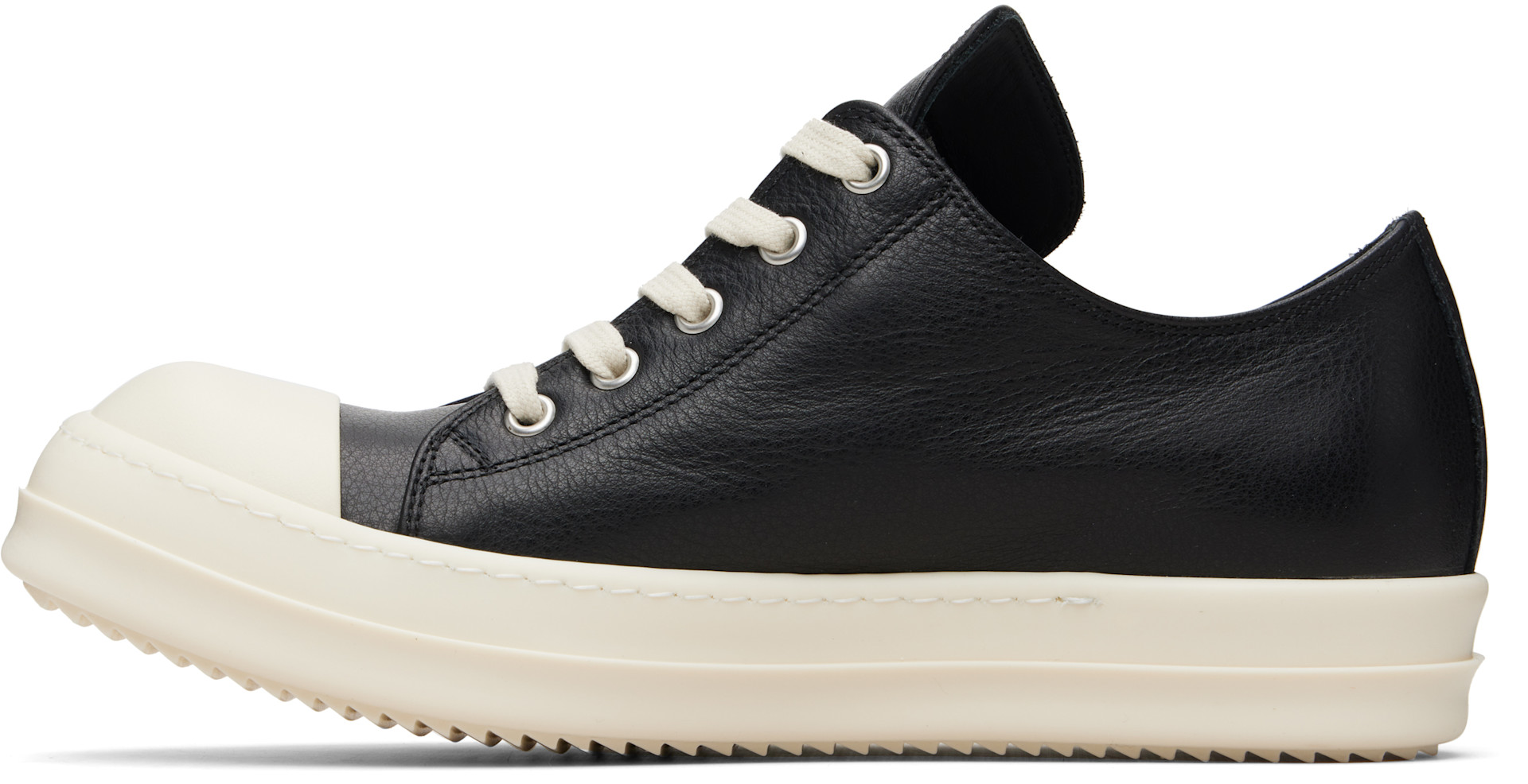 Rick Owens - 블랙 템플 익스트림 로우탑 스니커즈