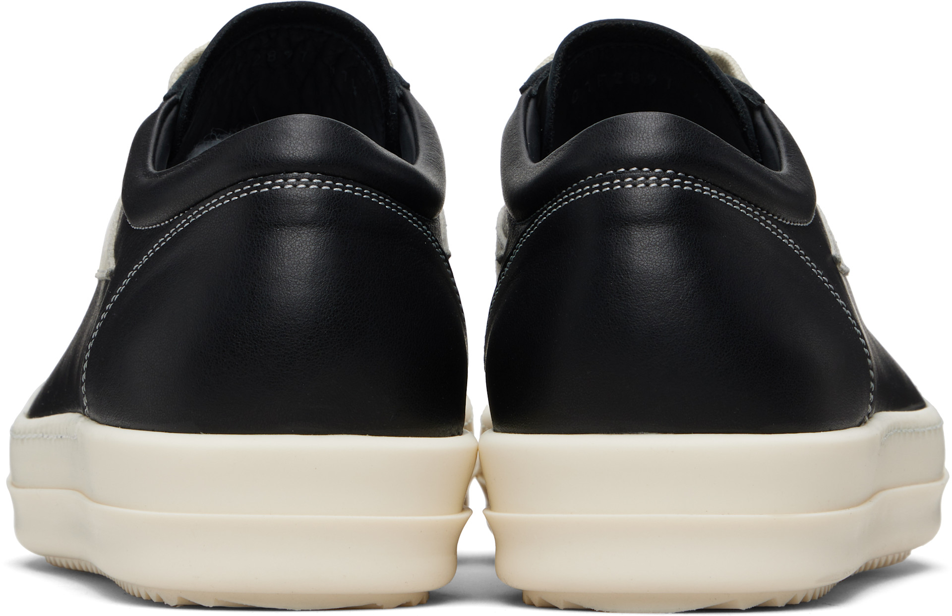Rick Owens: Black Temple Vintage Sneaks Sneakers | SSENSE