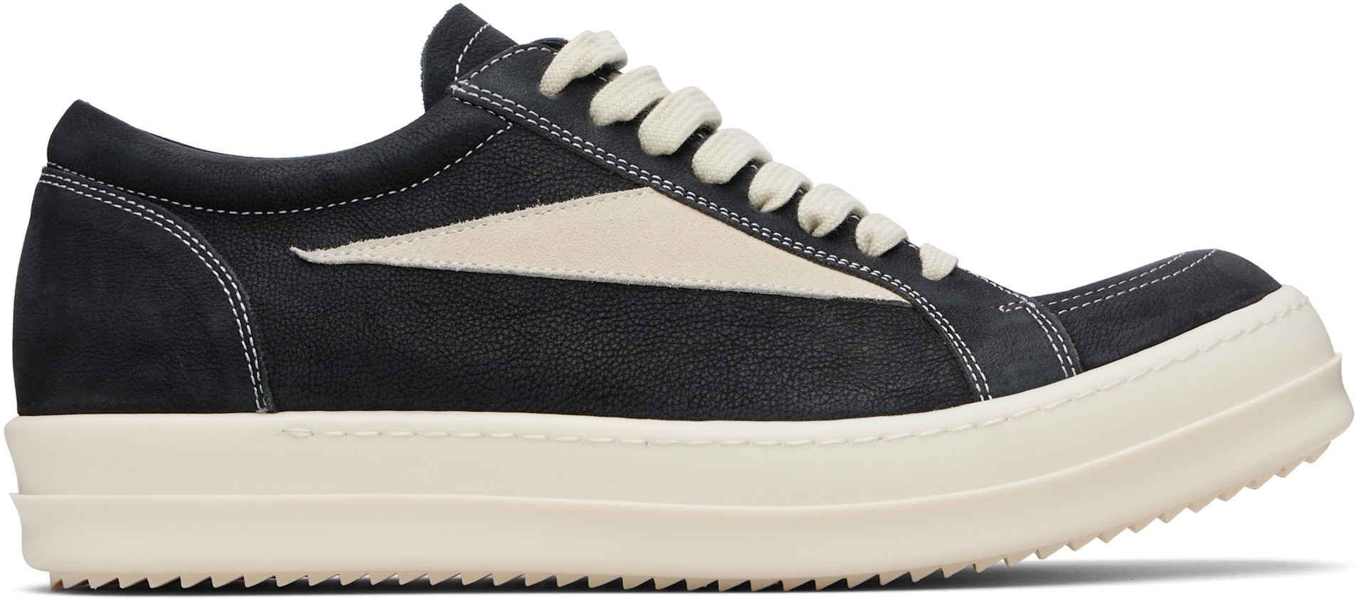 Rick Owens: ブラック Temple Vintage Sneaks スニーカー | SSENSE 日本