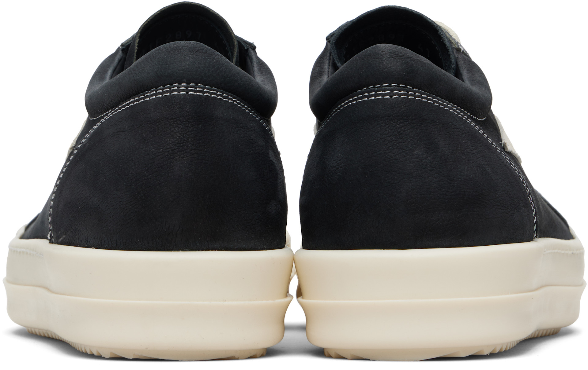 Rick Owens: ブラック Temple Vintage Sneaks スニーカー | SSENSE 日本