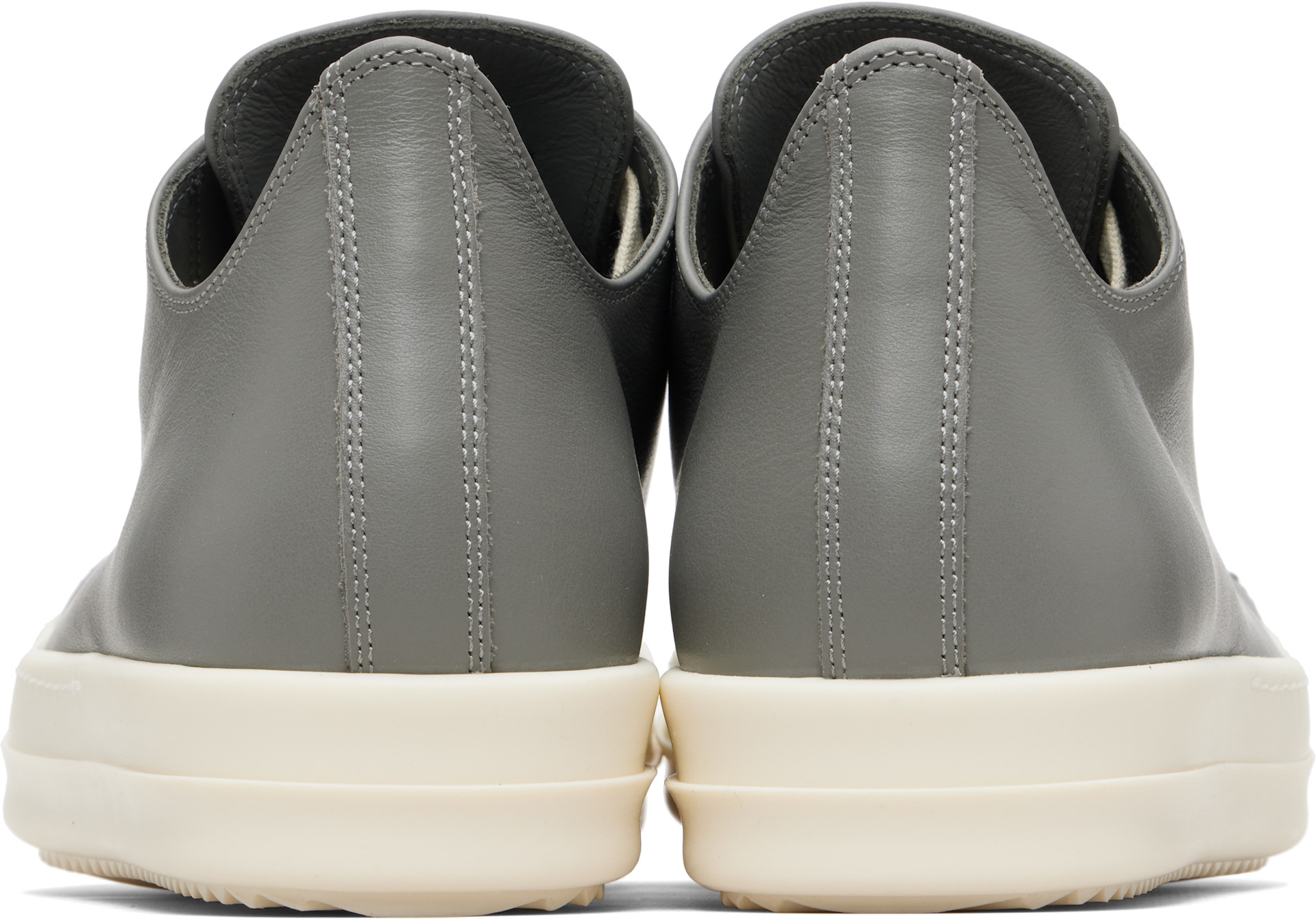 Rick Owens - 그레이 템플 로우탑 스니커즈