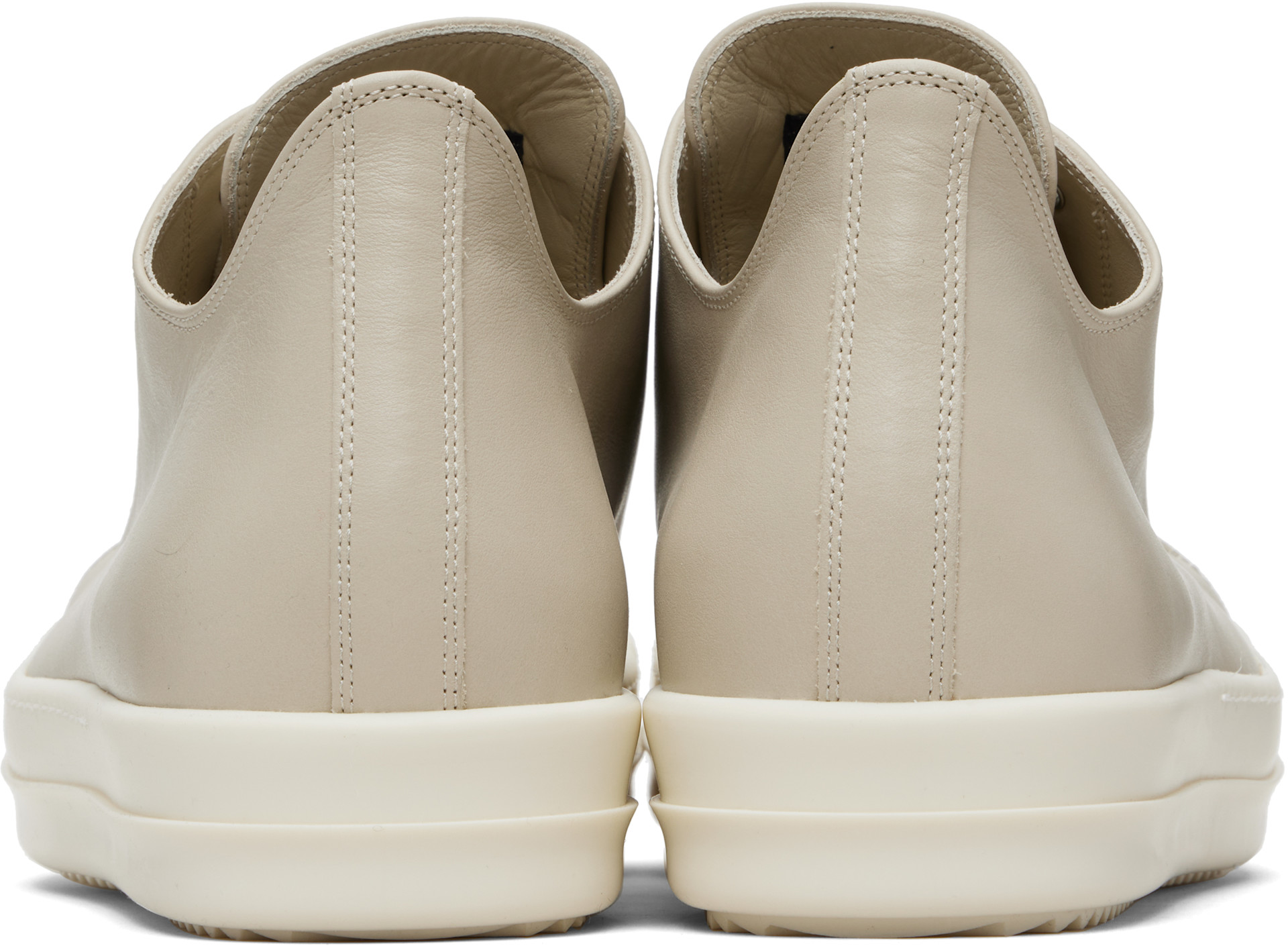 Rick Owens: オフホワイト Temple Low Sneaks スニーカー | SSENSE 日本