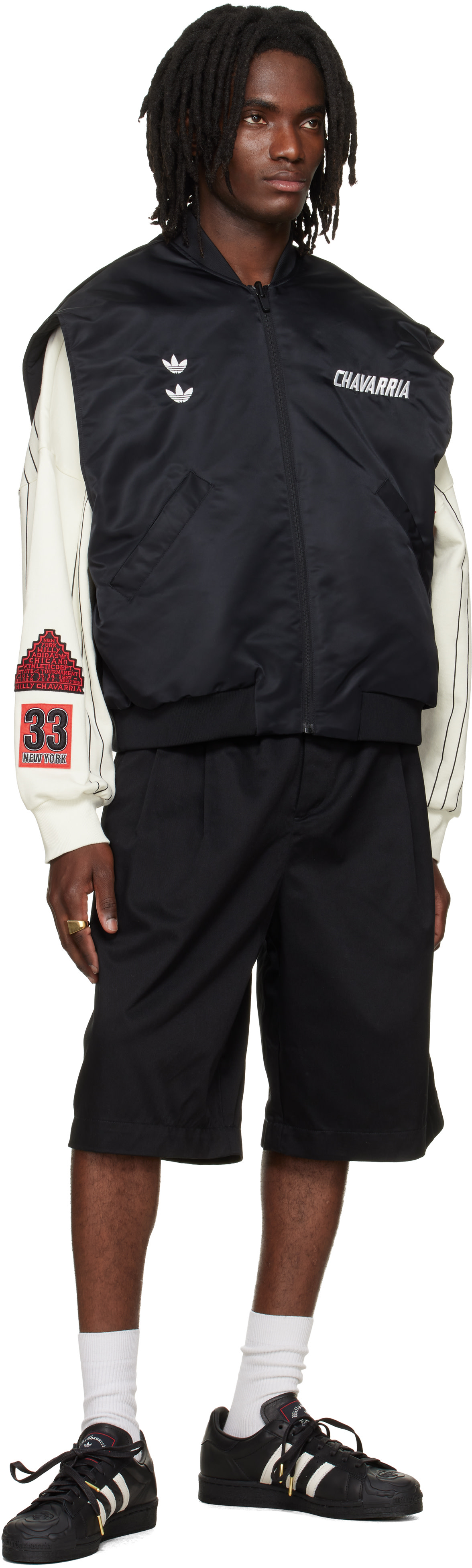 WILLY CHAVARRIA: Black adidas Originals Edition Chavarria