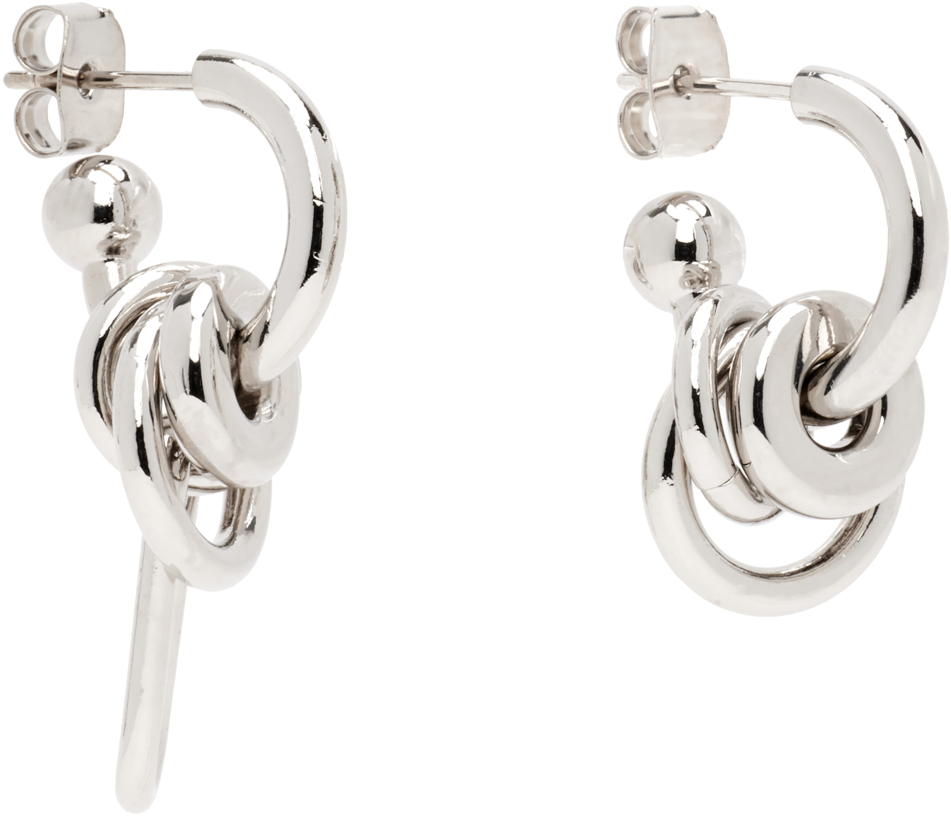 Justine Clenquet: Troy Small Earrings | SSENSE
