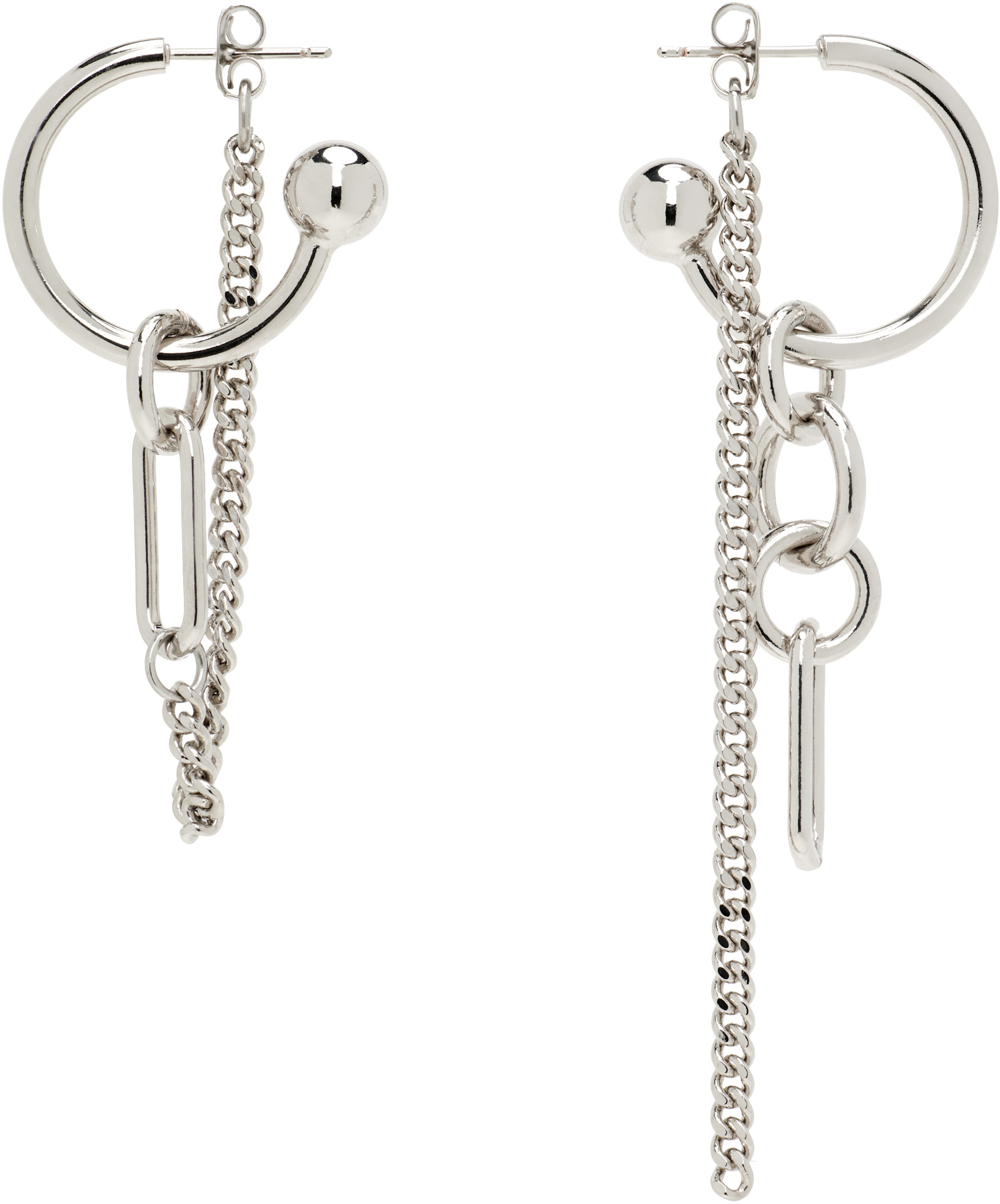 JUSTINE CLENQUET ALAN EARRINGS ピアス(両耳用) Justine Clenquet: Allen Earrings | SSENSE