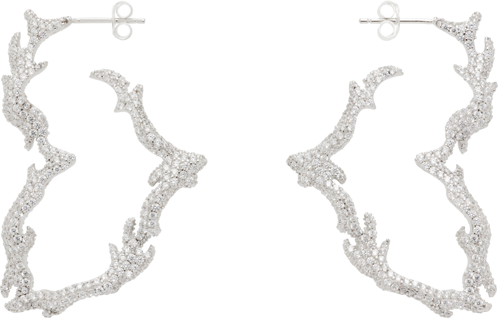 Collina Strada - Boucles d'oreilles en forme de cœur