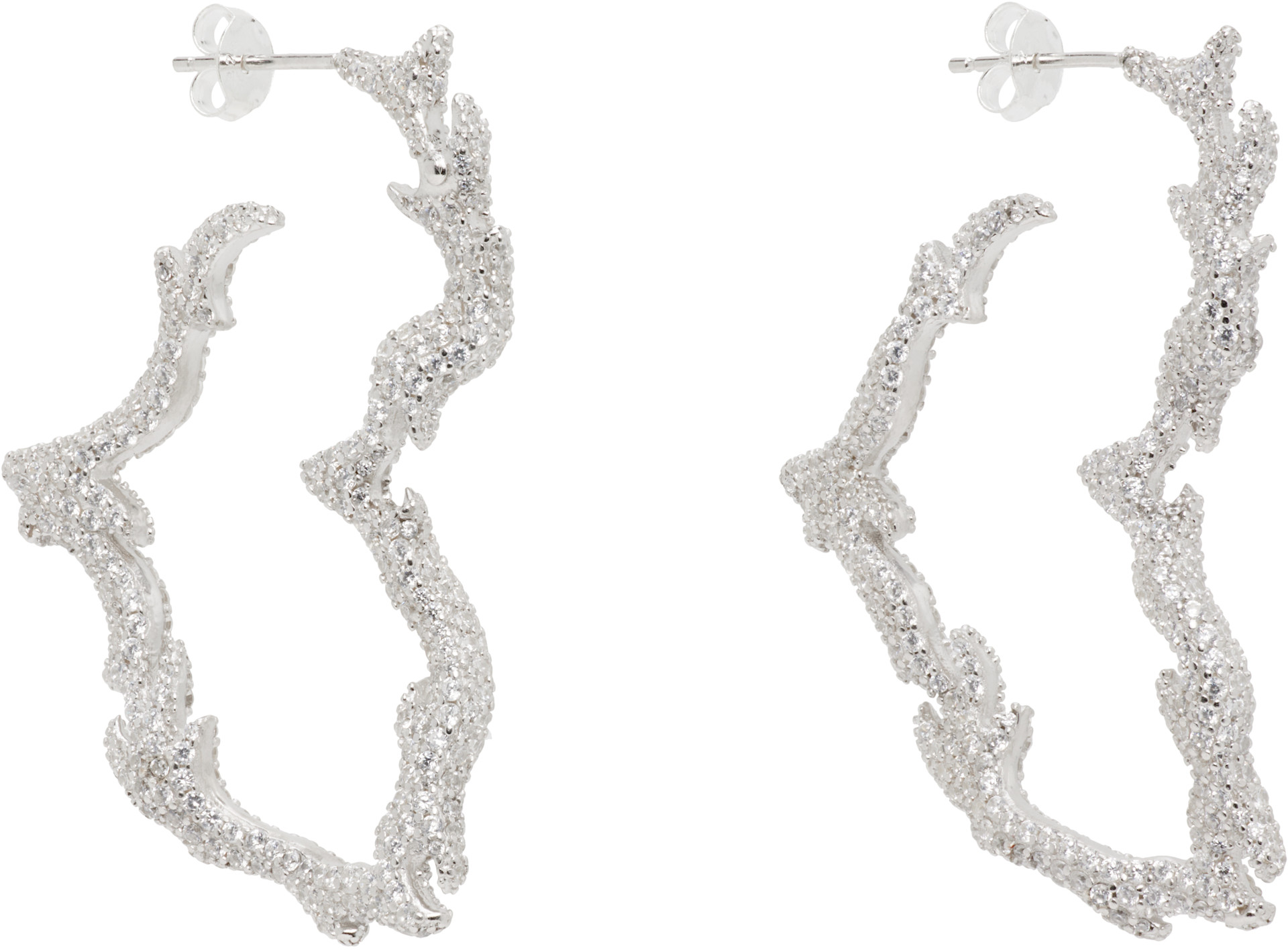 Collina Strada - Boucles d'oreilles en forme de cœur