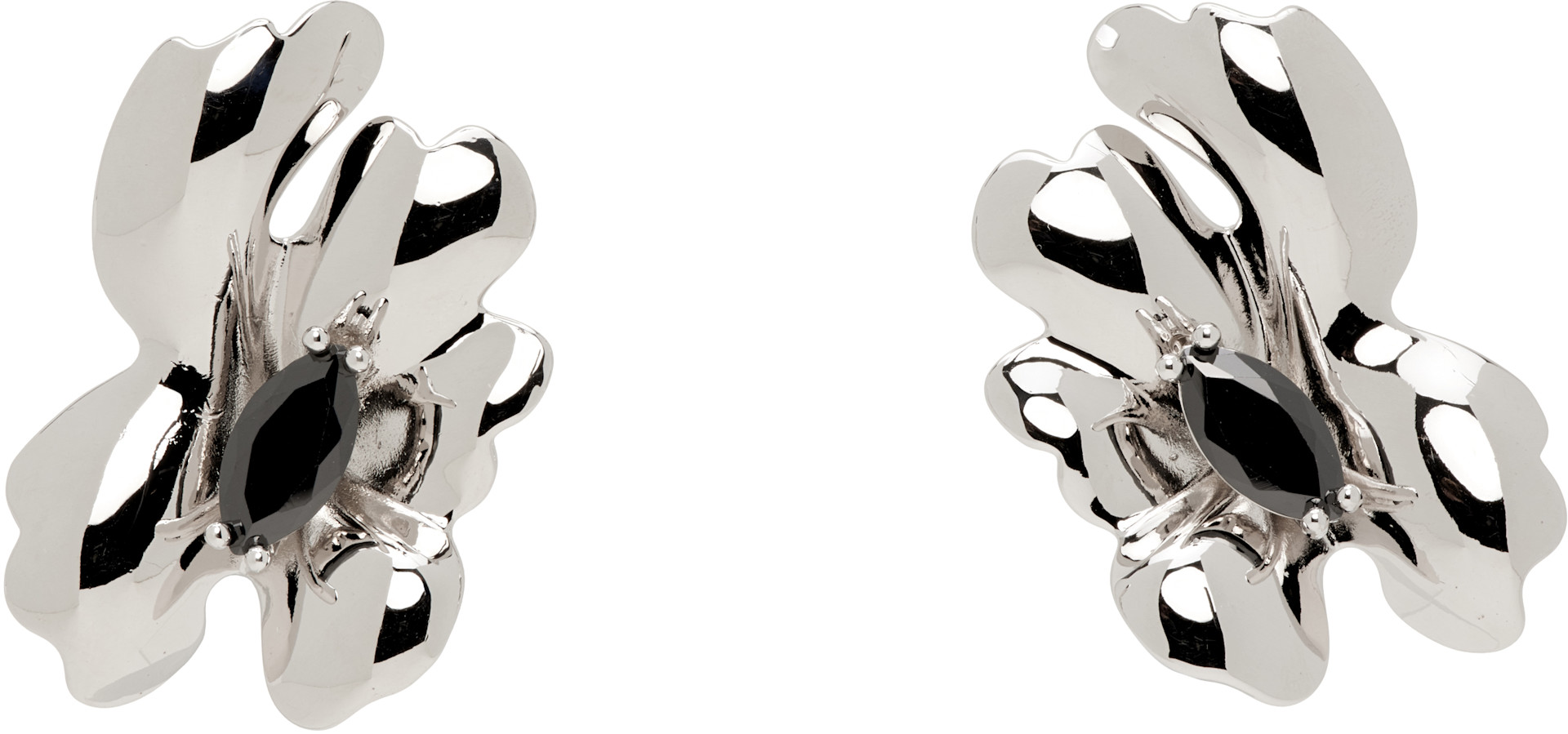 Collina Strada - Boucles d'oreilles en forme de fleur