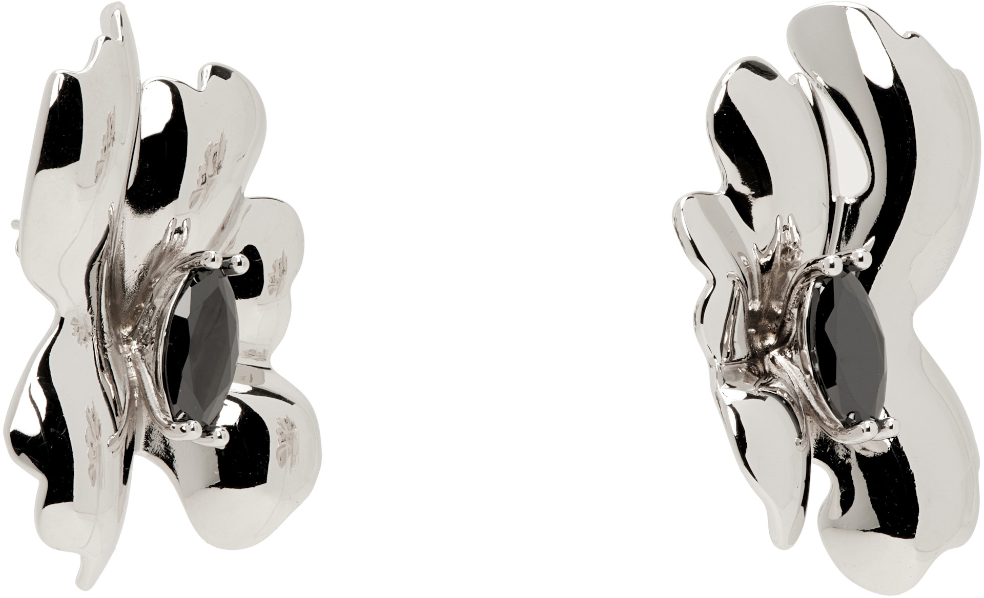 Collina Strada - Boucles d'oreilles en forme de fleur
