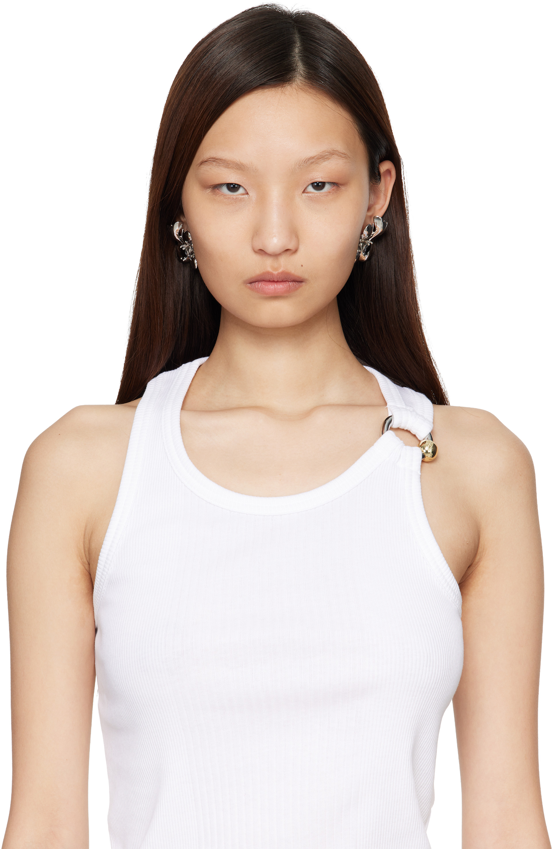 Collina Strada - Boucles d'oreilles en forme de fleur