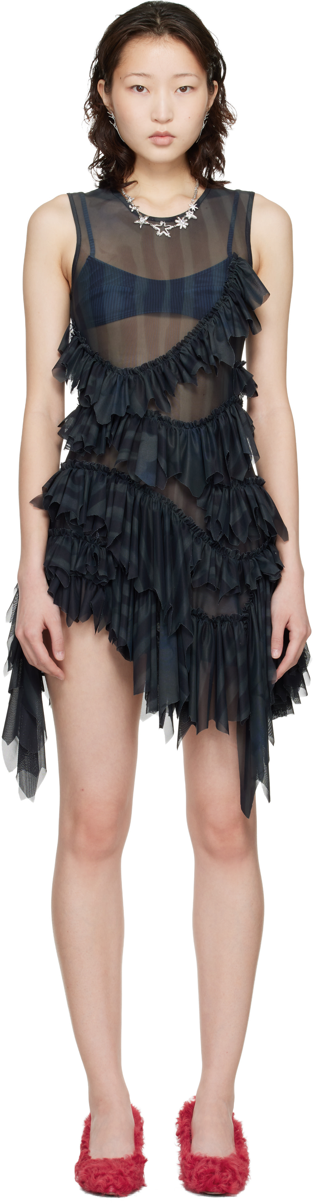 Collina Strada - Robe courte Nettle noire