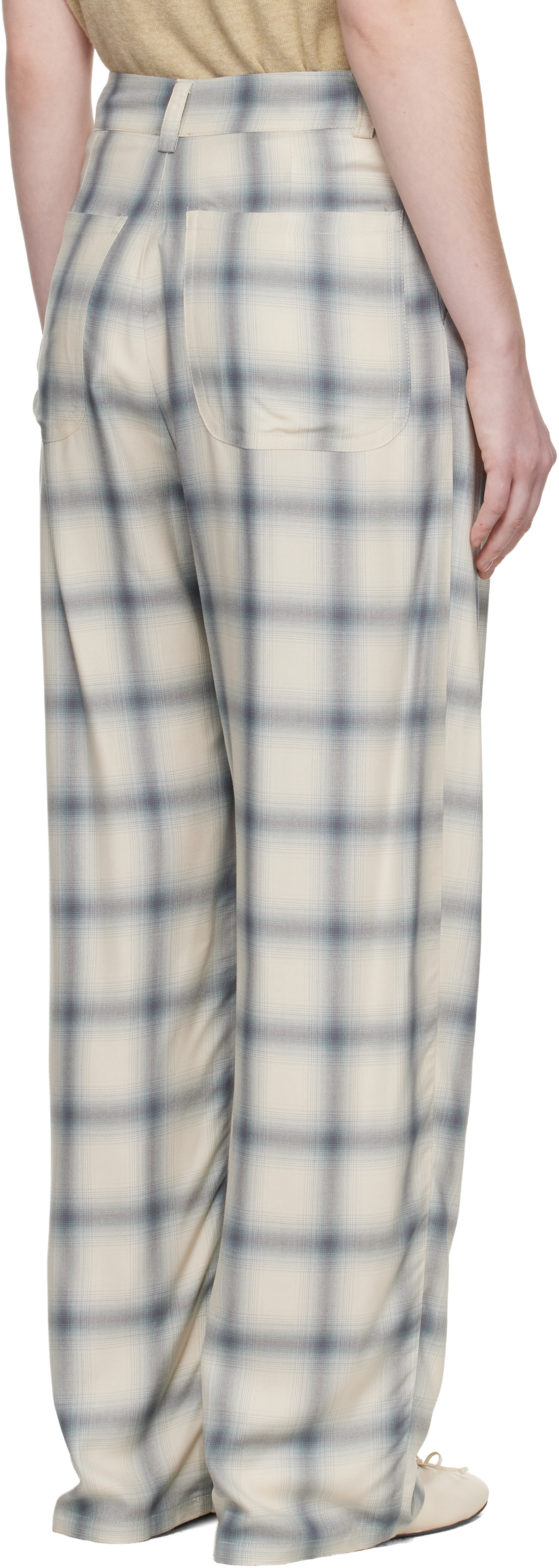 Collina Strada - Pantalon Catchfly blanc cassé