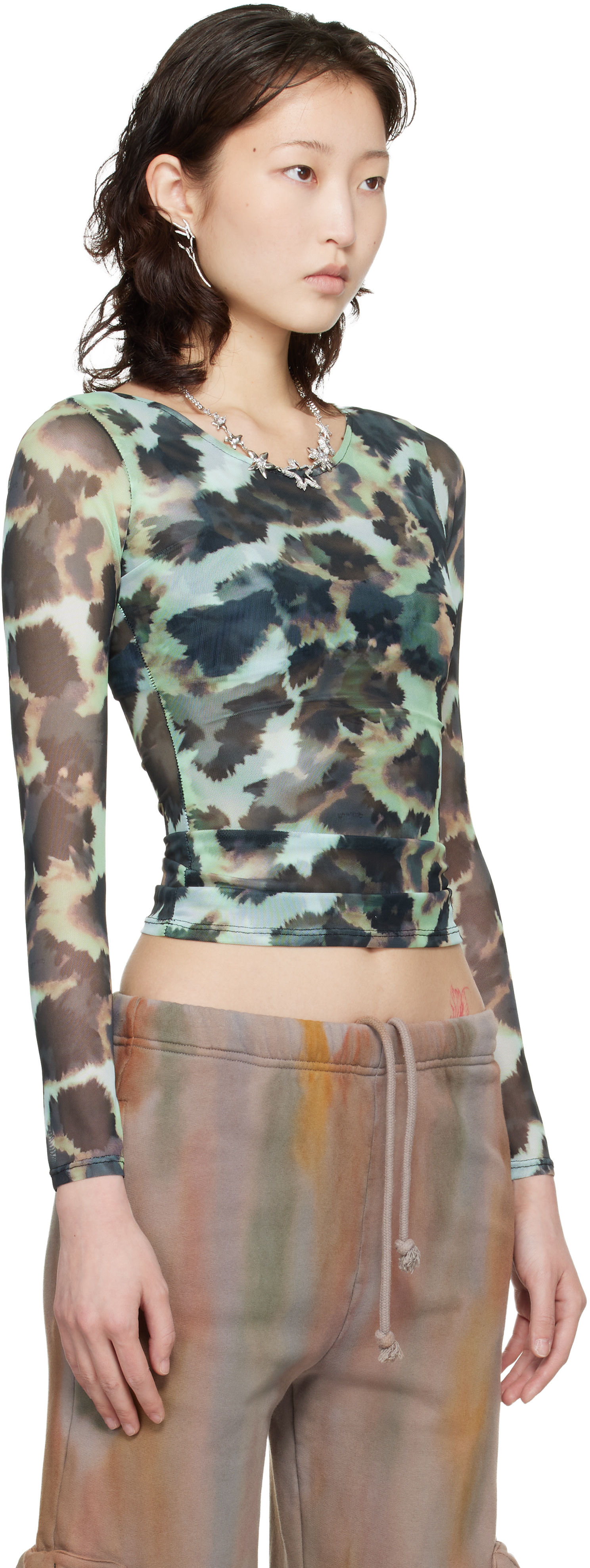 Collina Strada - Haut Cardio vert et noir
