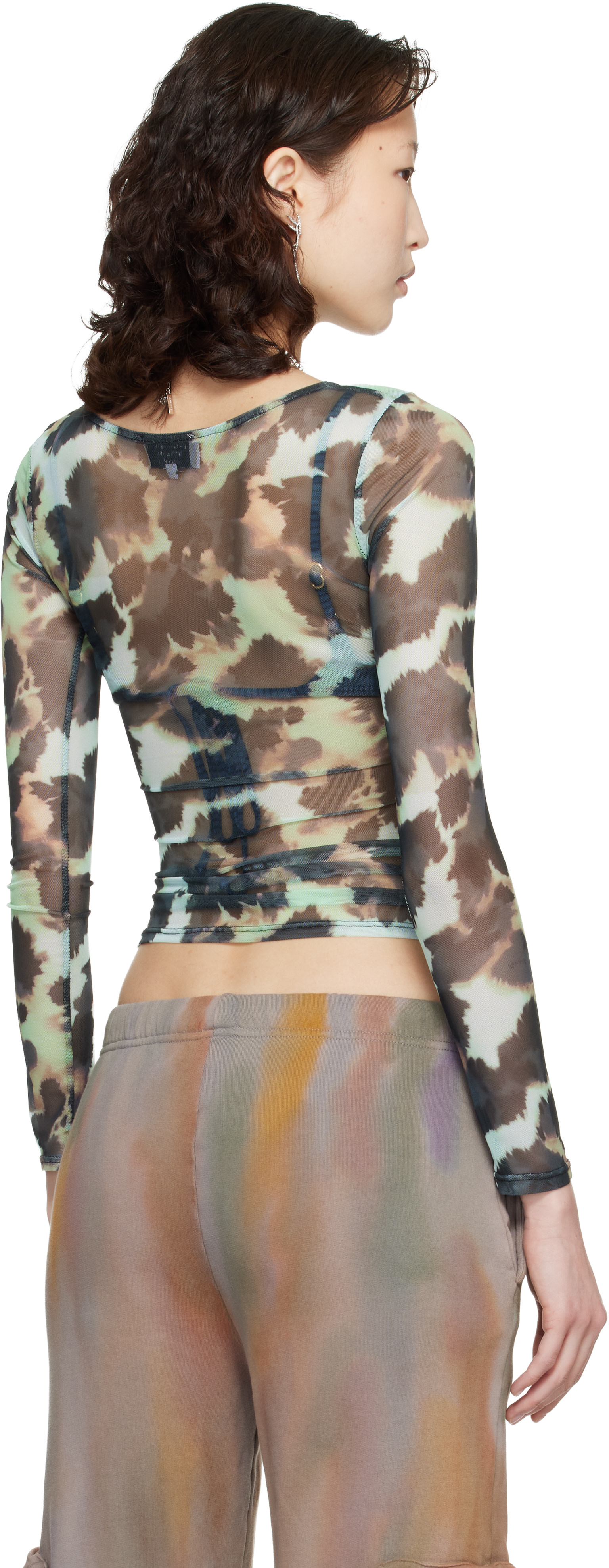 Collina Strada - Haut Cardio vert et noir