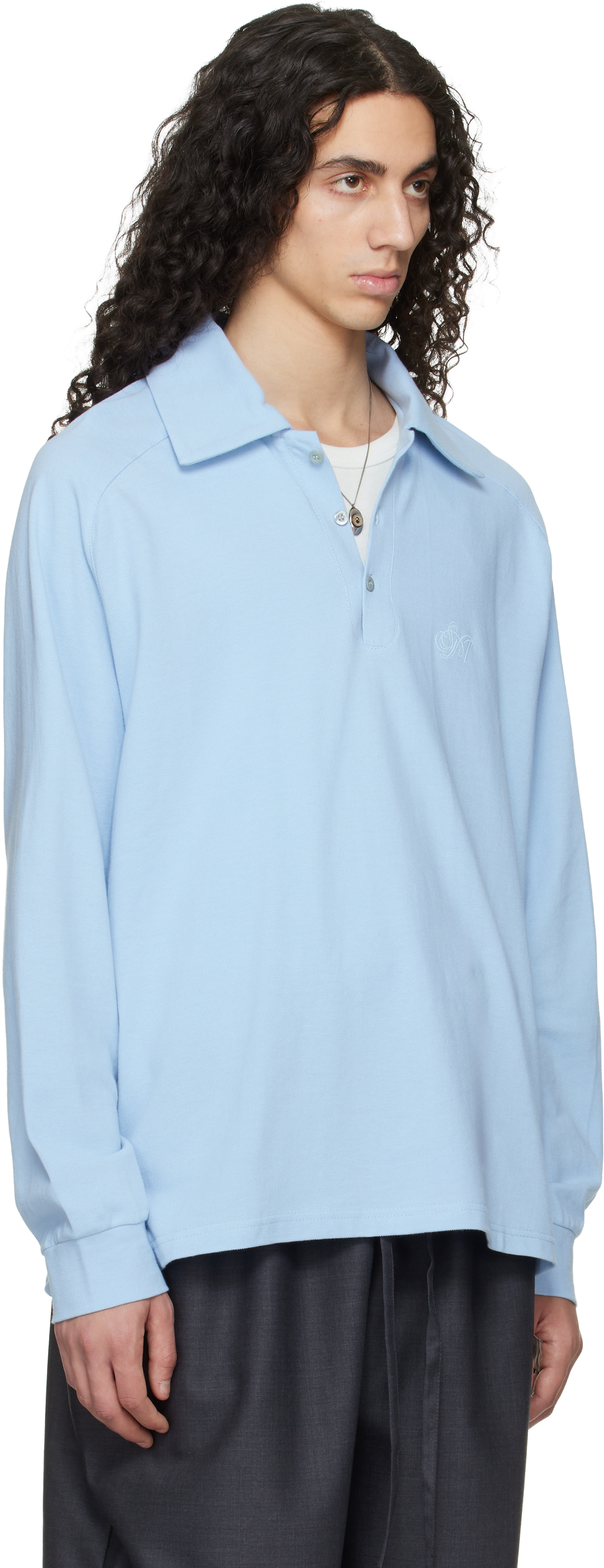 Serapis - Polo de style marin bleu