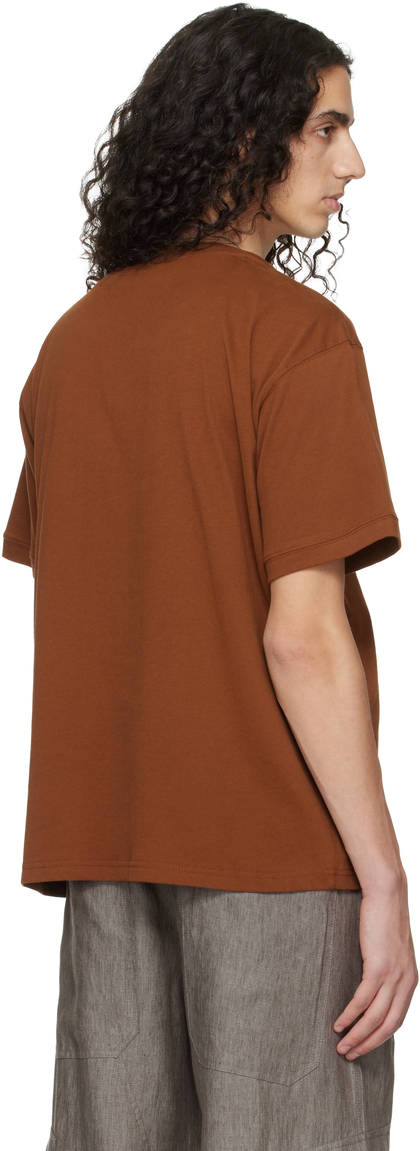 Serapis - T-shirt brun clair