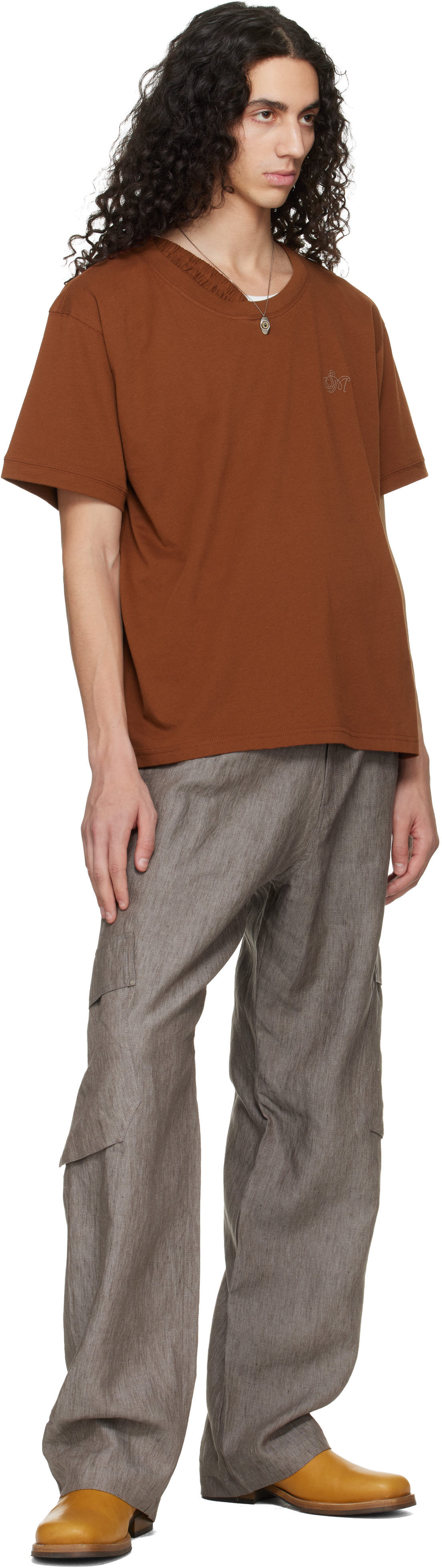 Serapis - T-shirt brun clair