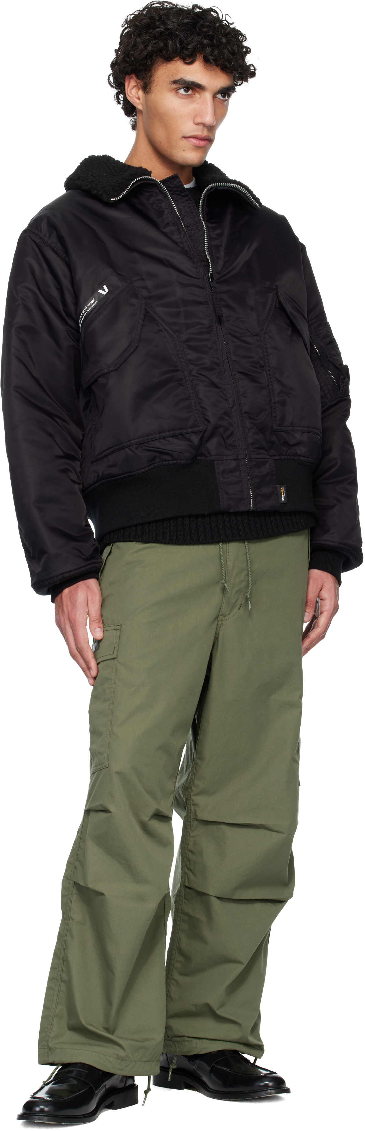 WTAPS - Blouson aviateur Drab ES noir