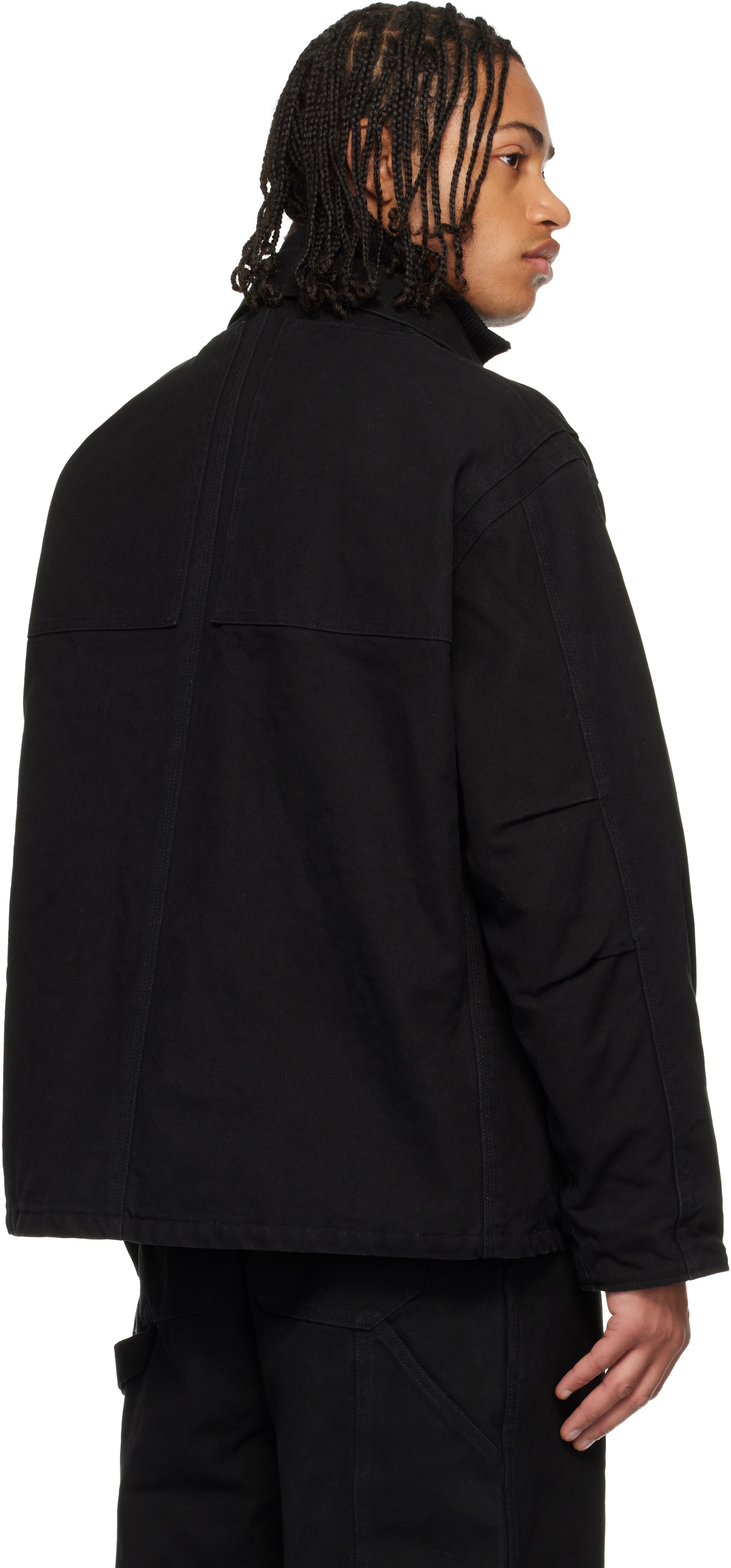ジャケット・アウター Wtaps VALET BLACK size m WTAPS Jacket VALLET / COAT / NYCO. GROSGRAIN