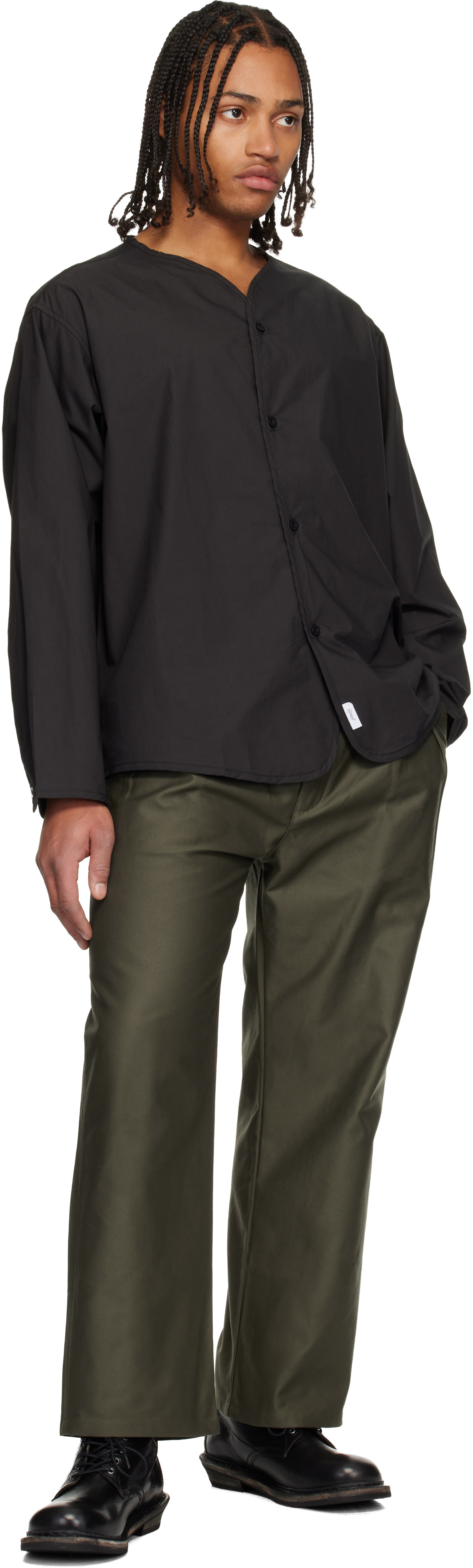 WTAPS - Pantalon WRKT2501 vert