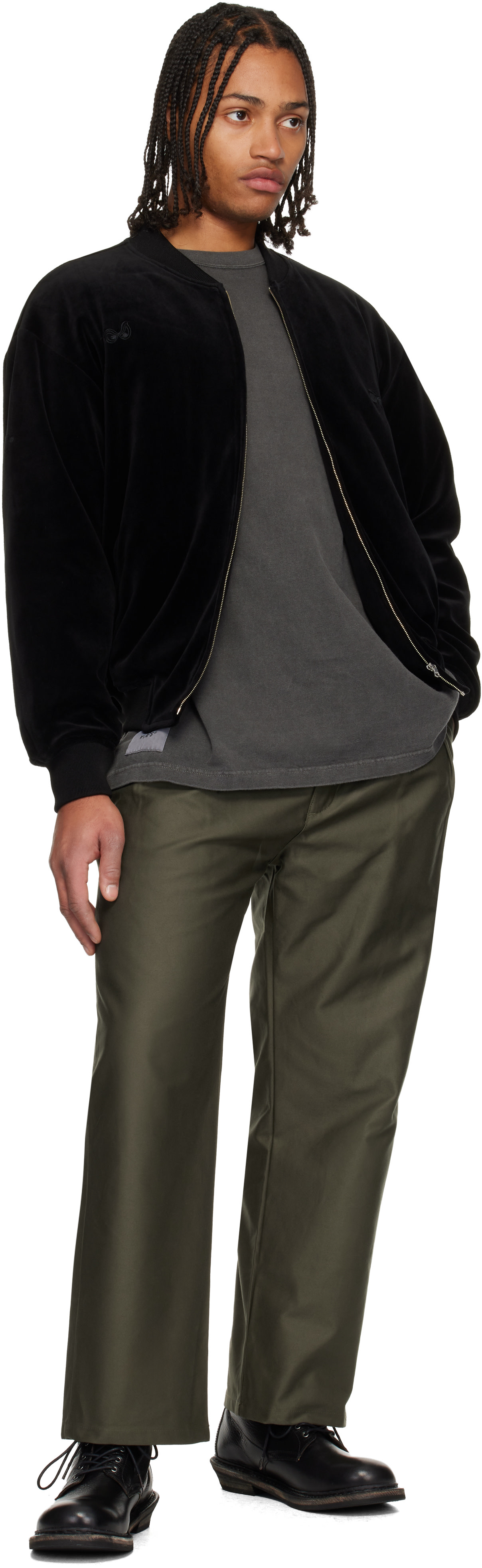 WTAPS - Black Athletic Track Jacket