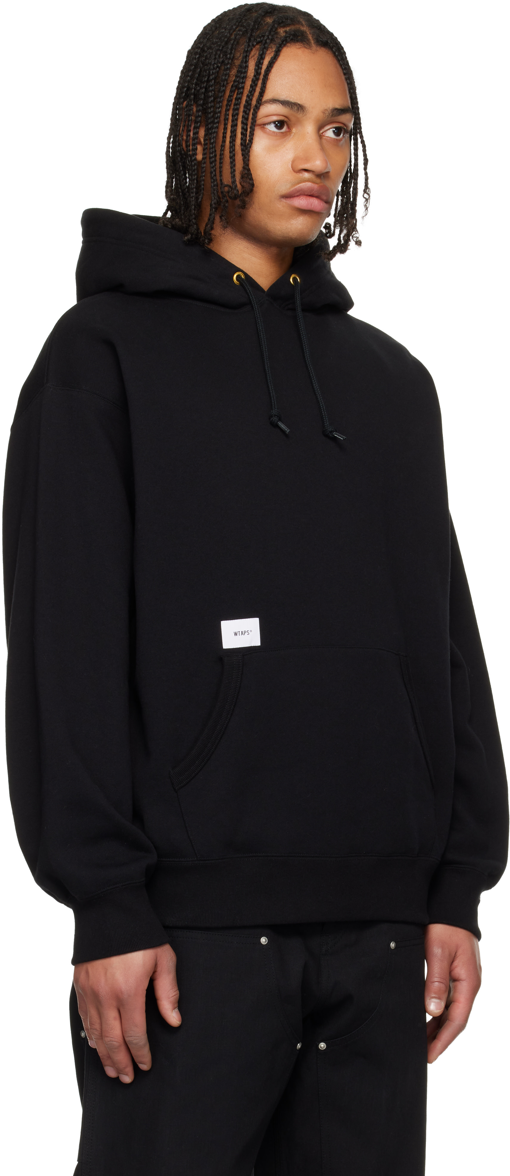 WTAPS - Pull à capuche AON noir