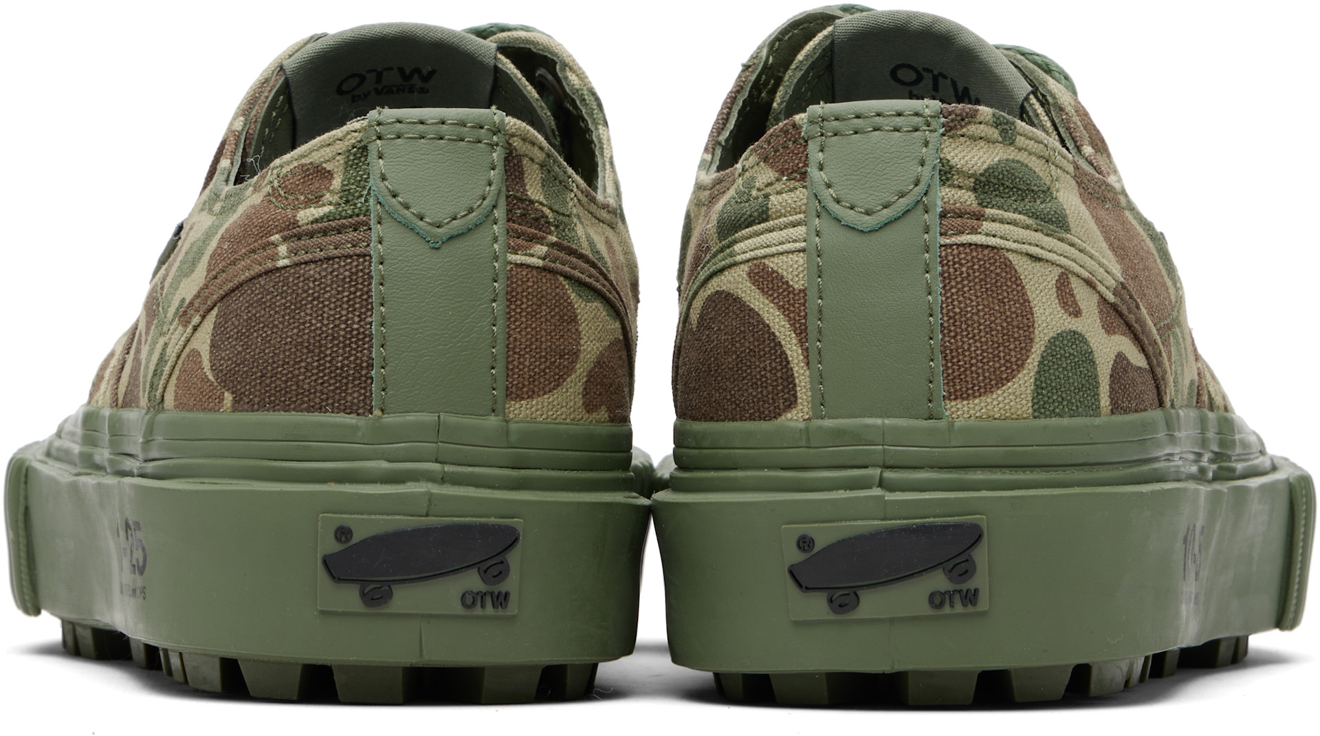 WTAPS: Khaki Vans & OAMC Edition Seylynn Sneakers | SSENSE