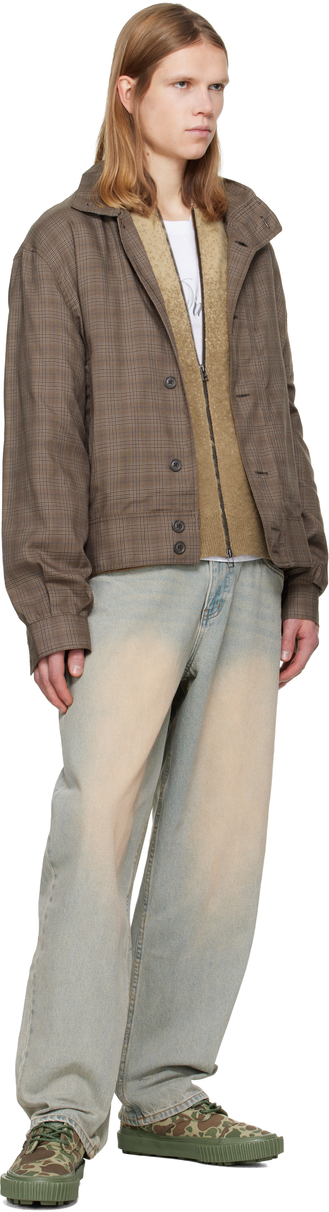 WTAPS: Khaki Vans & OAMC Edition Seylynn Sneakers | SSENSE