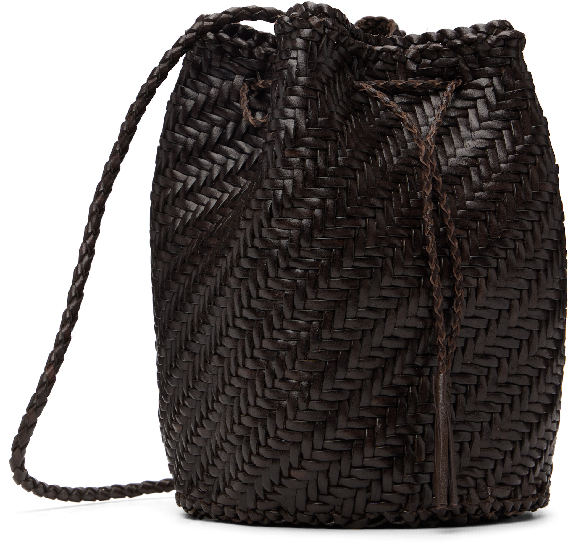 Dragon Diffusion - Sac Double Jump brun à pompom