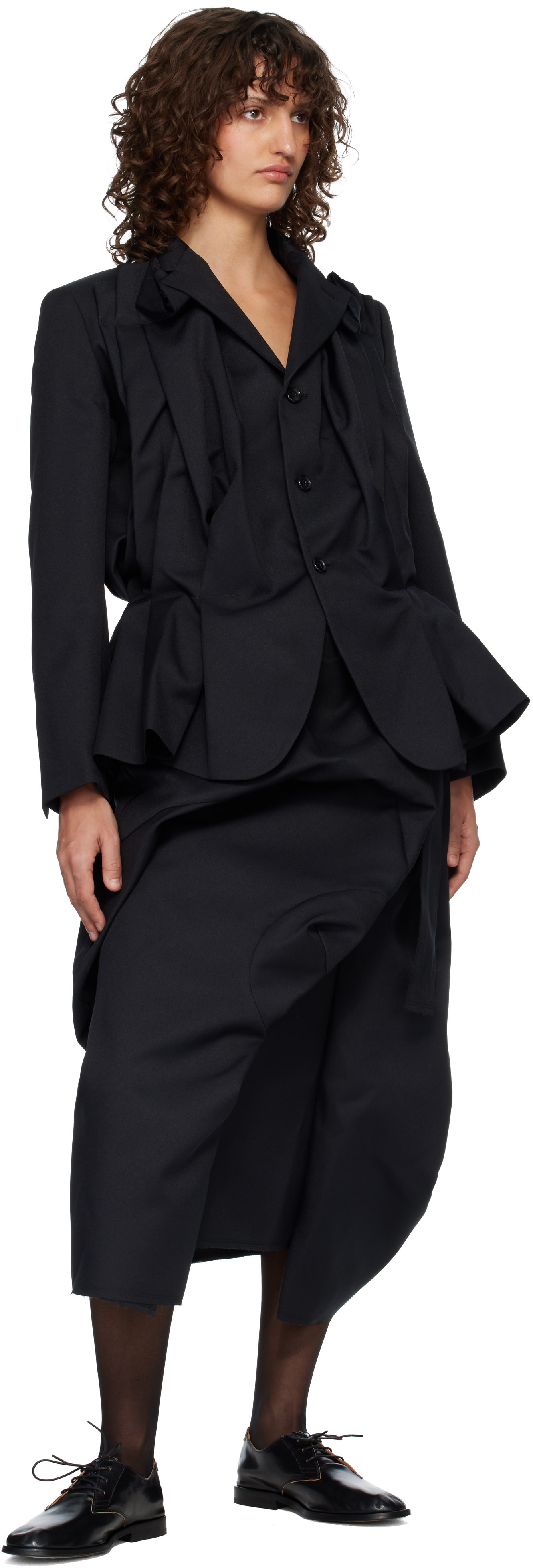 Comme des Garçons - Jupe longue noire