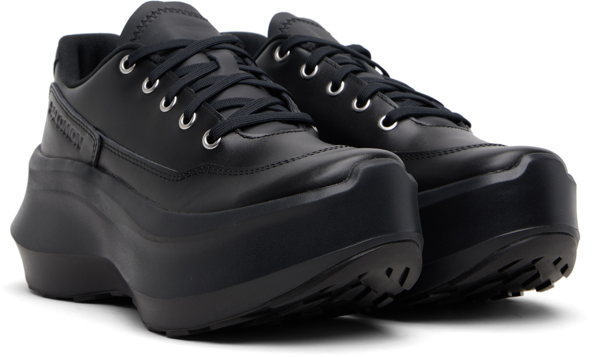 Comme des Garçons: ブラック Salomonエディション SR811 Platform V2