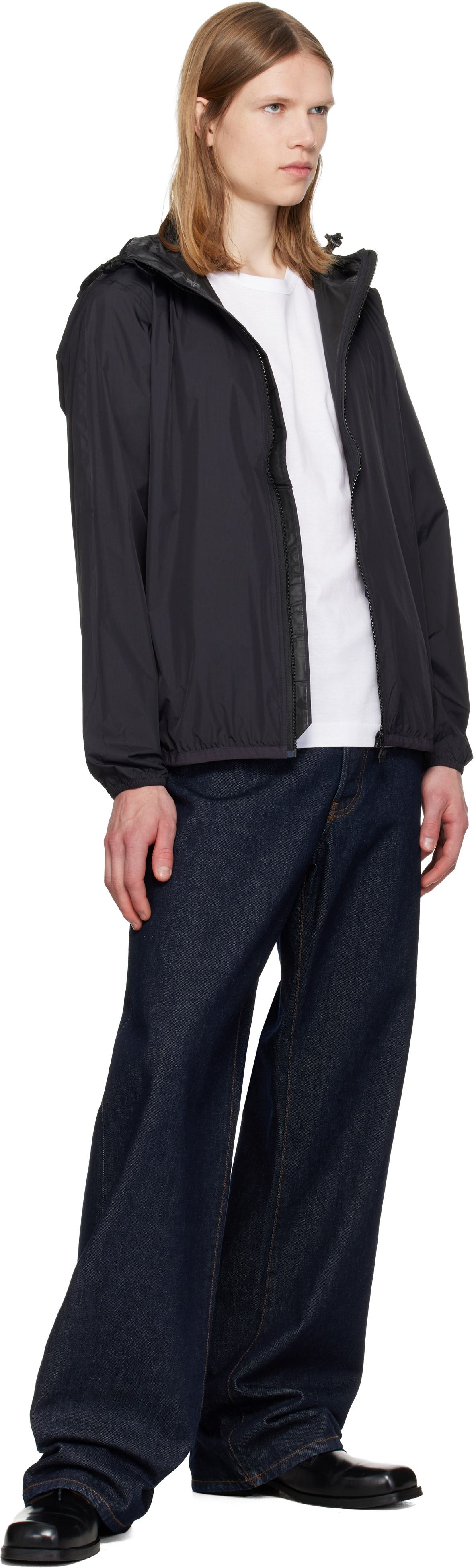 Comme des Garçons Play - 블랙 K-Way 집업 재킷