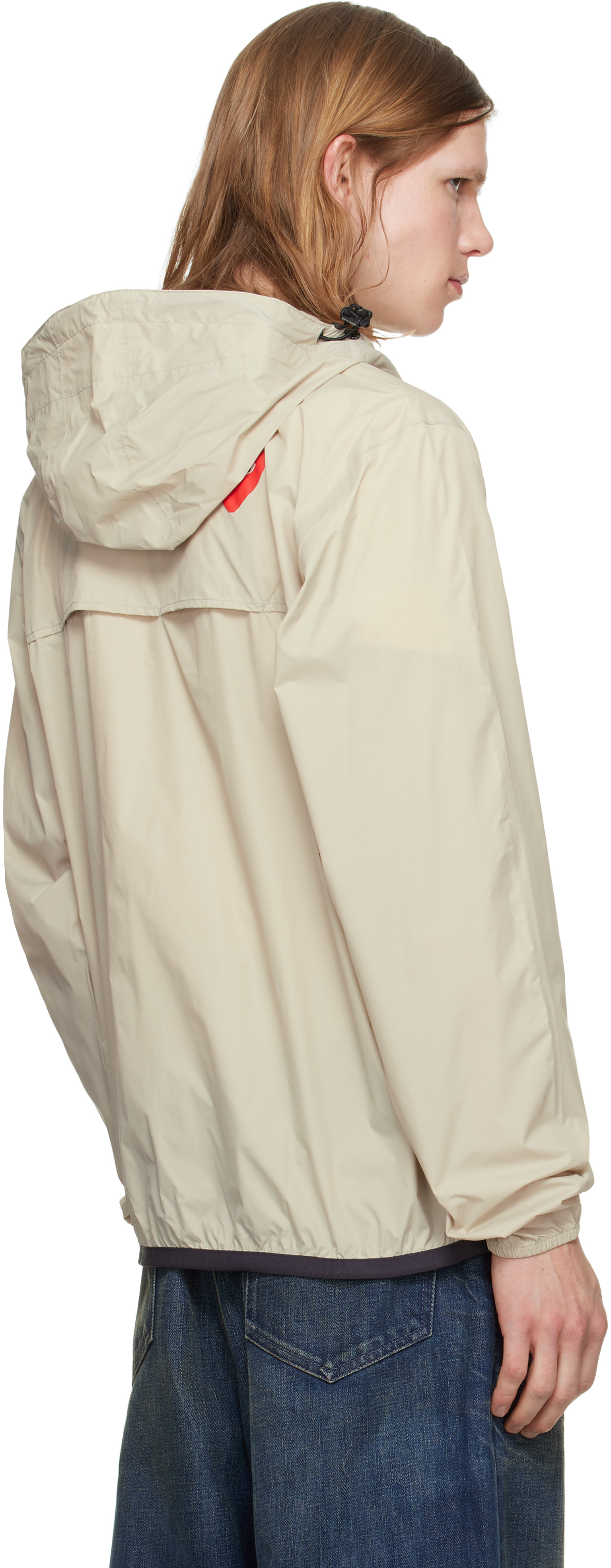 COMME DES GARÇONS PLAYK-Wayハーフジップ ジャケット COMME des GARÇONS PLAY: ベージュ K-Wayエディション ハーフジップ