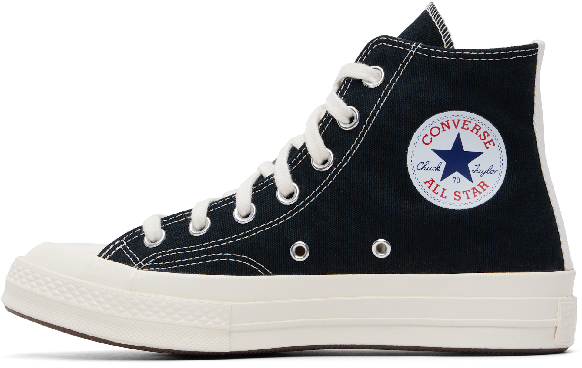 COMME des GARÇONS PLAY: ブラック Converseエディション Chuck 70 OG