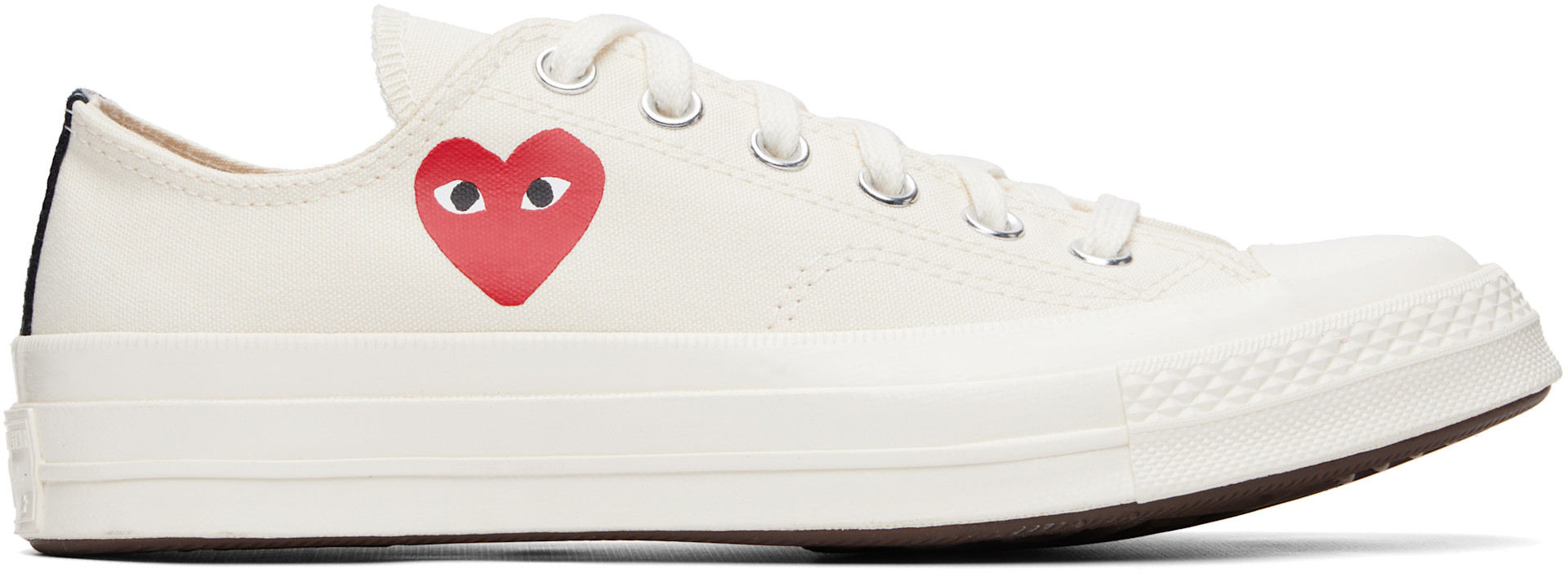 Comme des Garçons ハートロゴスニーカー CT70 COMME des GARÇONS PLAY: Off-White Converse Edition Chuck 70 OG