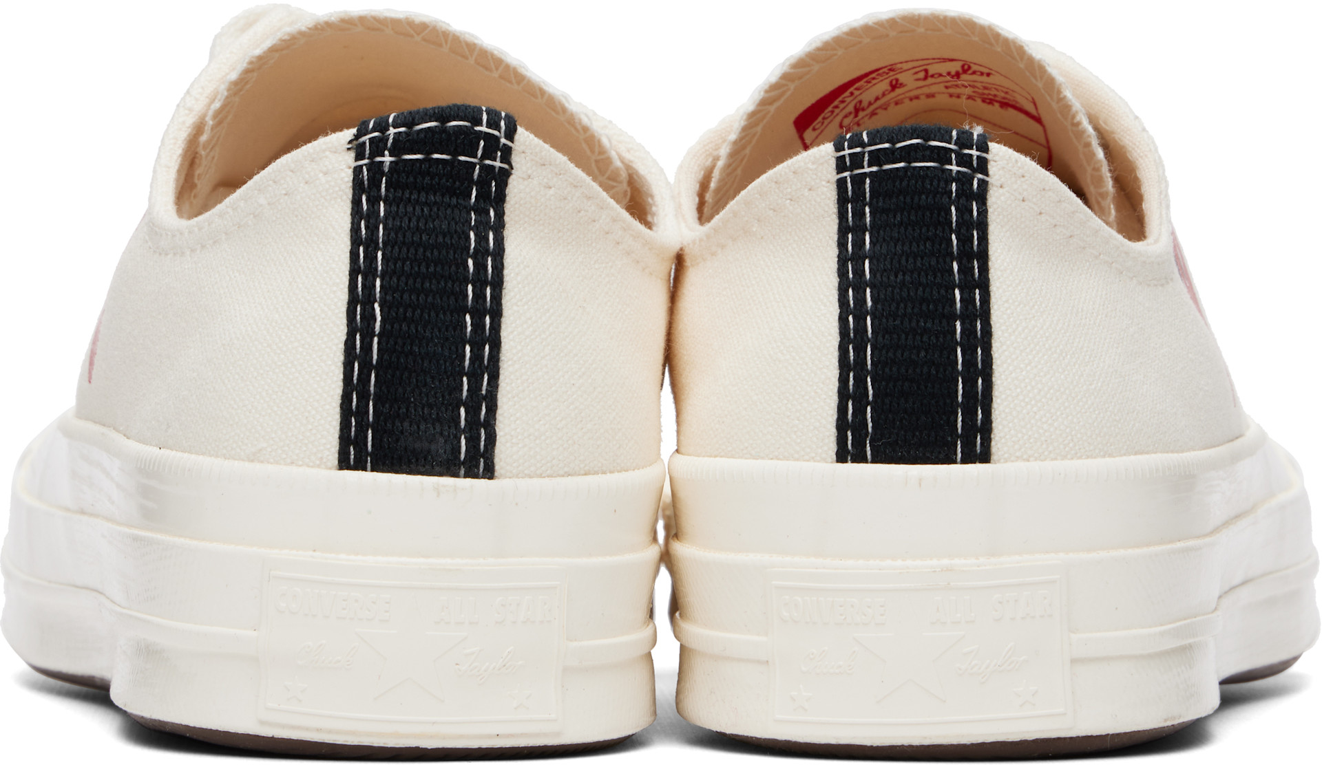 COMME des GARÇONS PLAY: Off-White Converse Edition Chuck 70 OG