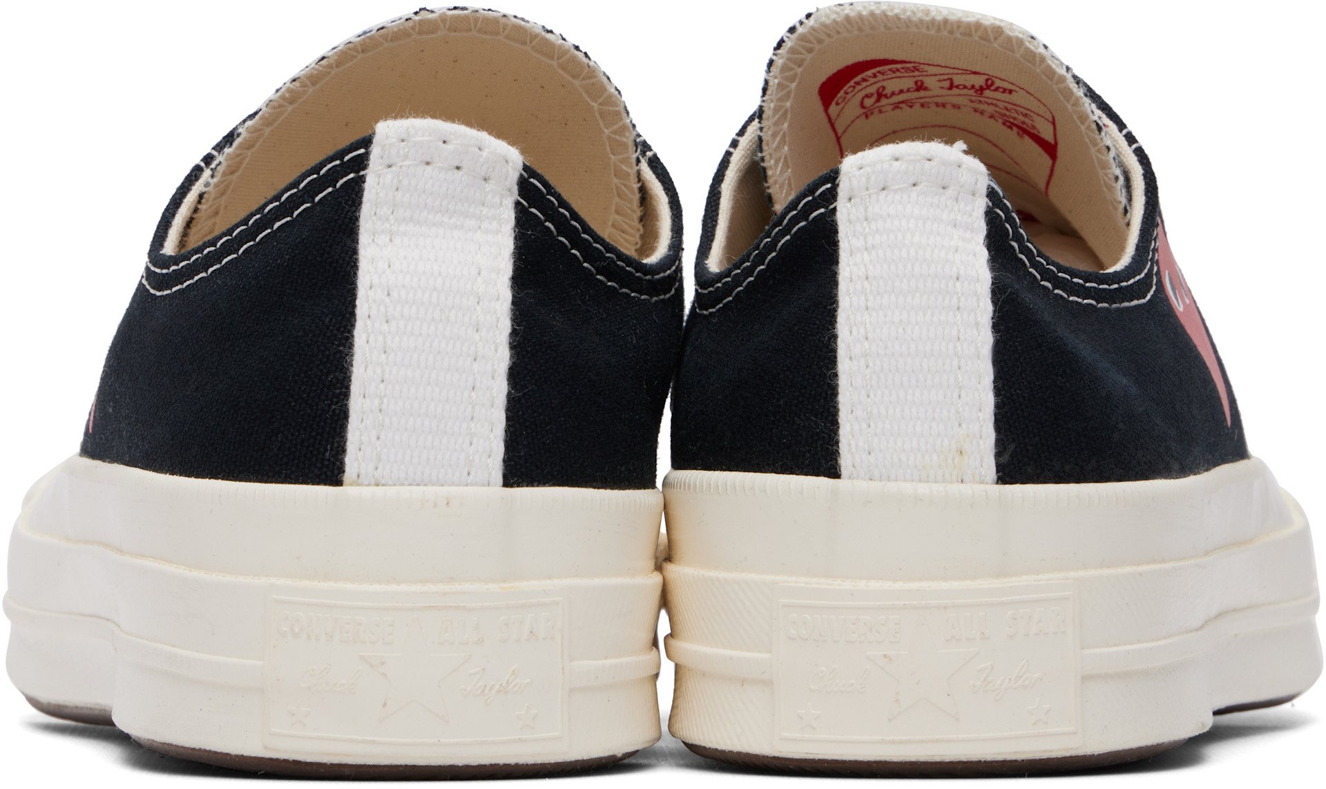 COMME des GARÇONS PLAY: ブラック Converseエディション Chuck 70 OG