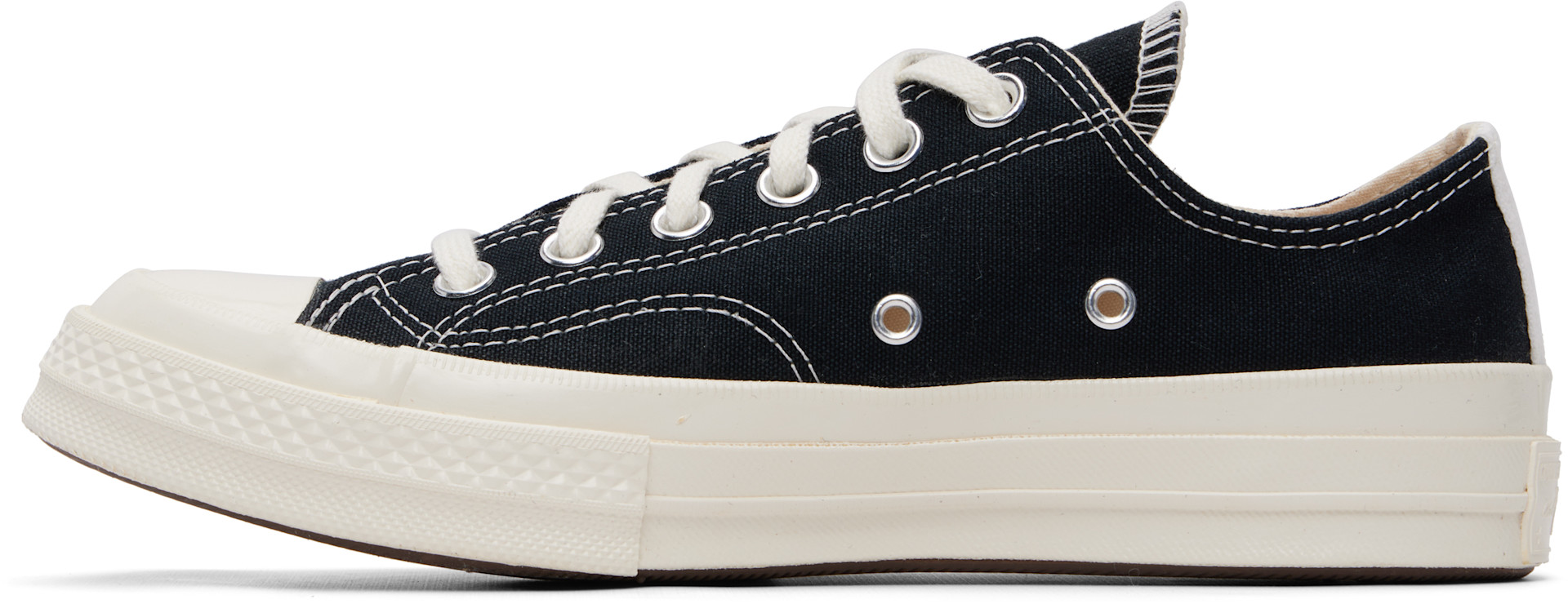 COMME des GARÇONS PLAY: Black Converse Edition Chuck 70 OG Single