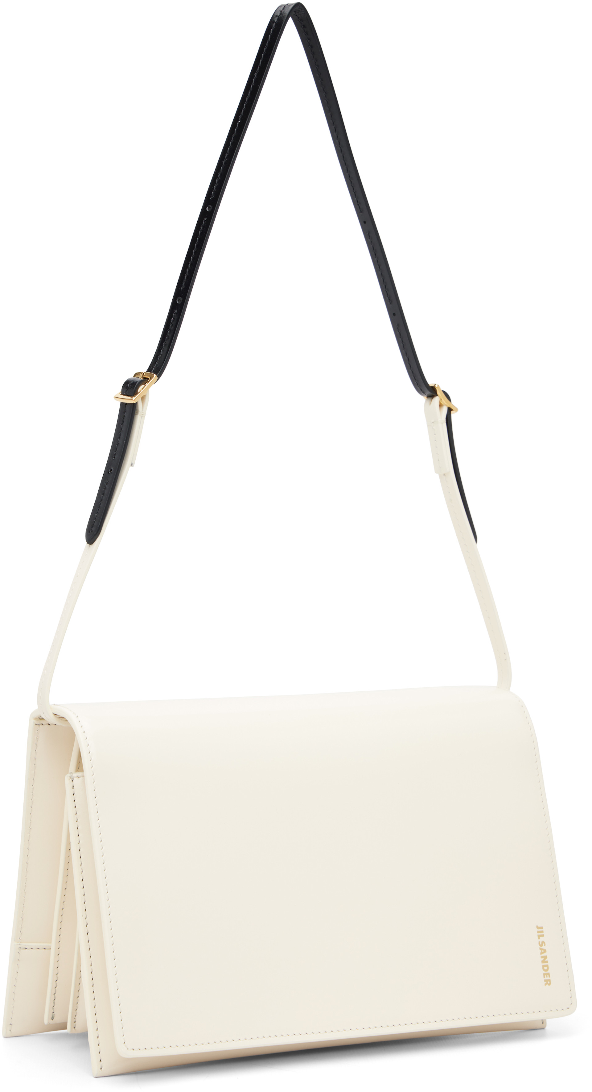 Jil Sander - Petit sac File blanc cassé