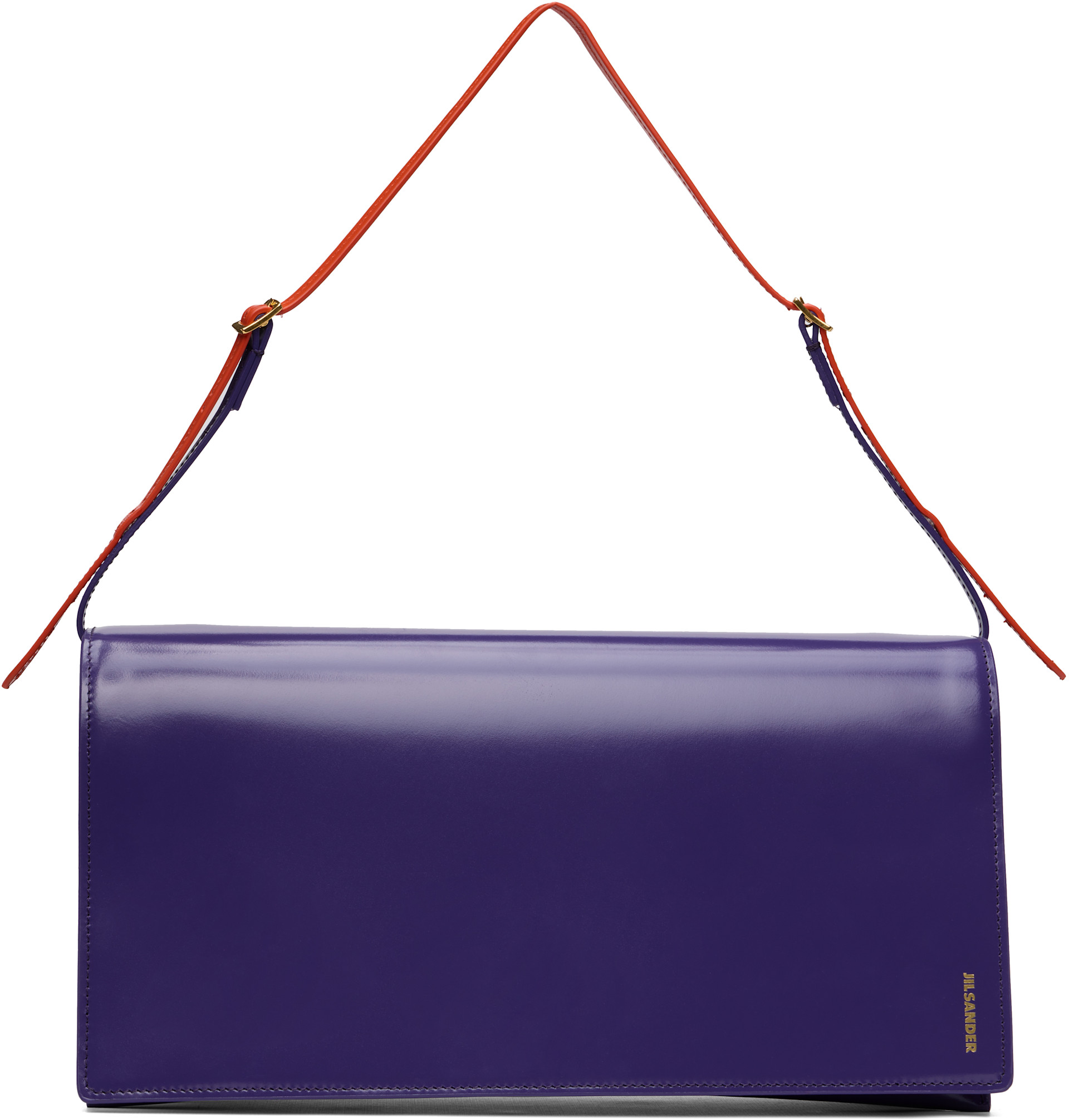 エル　ジゼル Jil Sander: Purple File Medium Bag | SSENSE