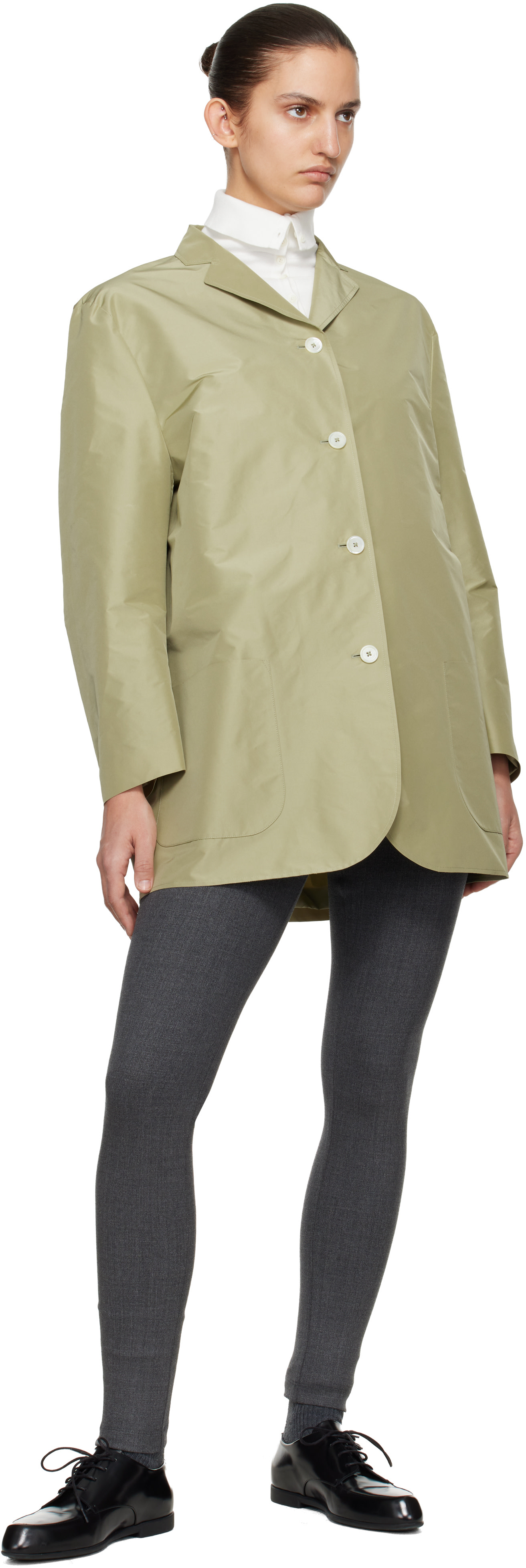 Jil Sander - Blouson de sport vert