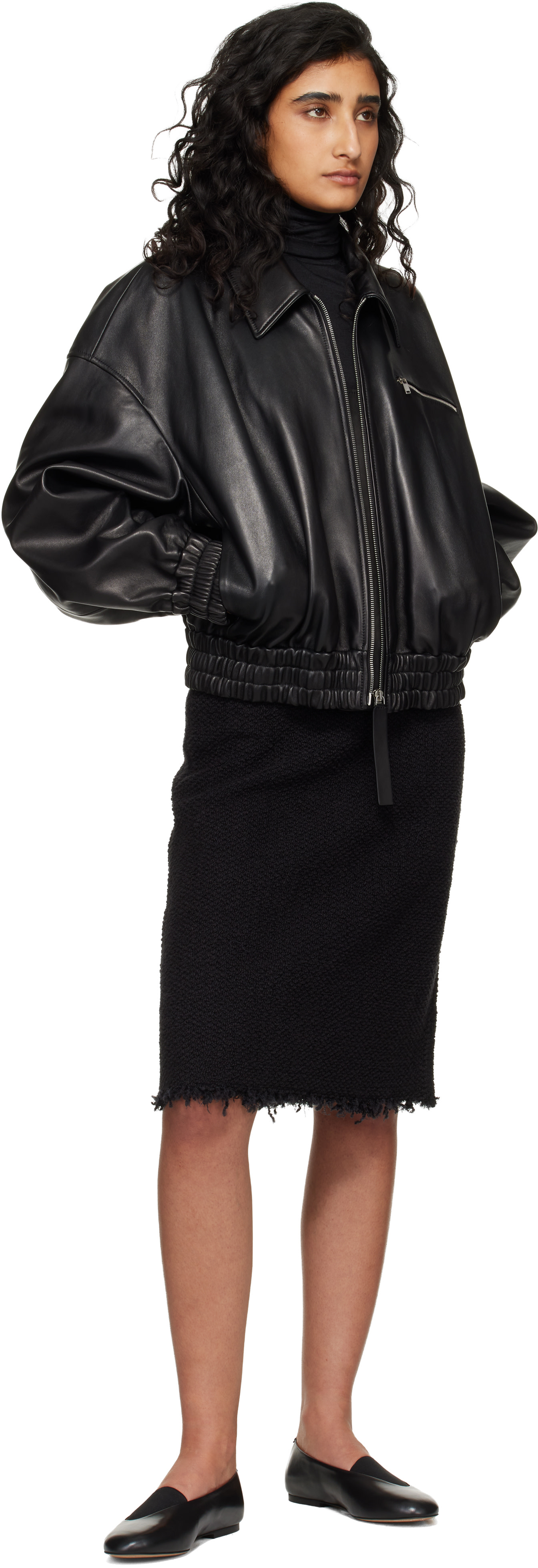 Jil Sander - Ballerines Elyss noires
